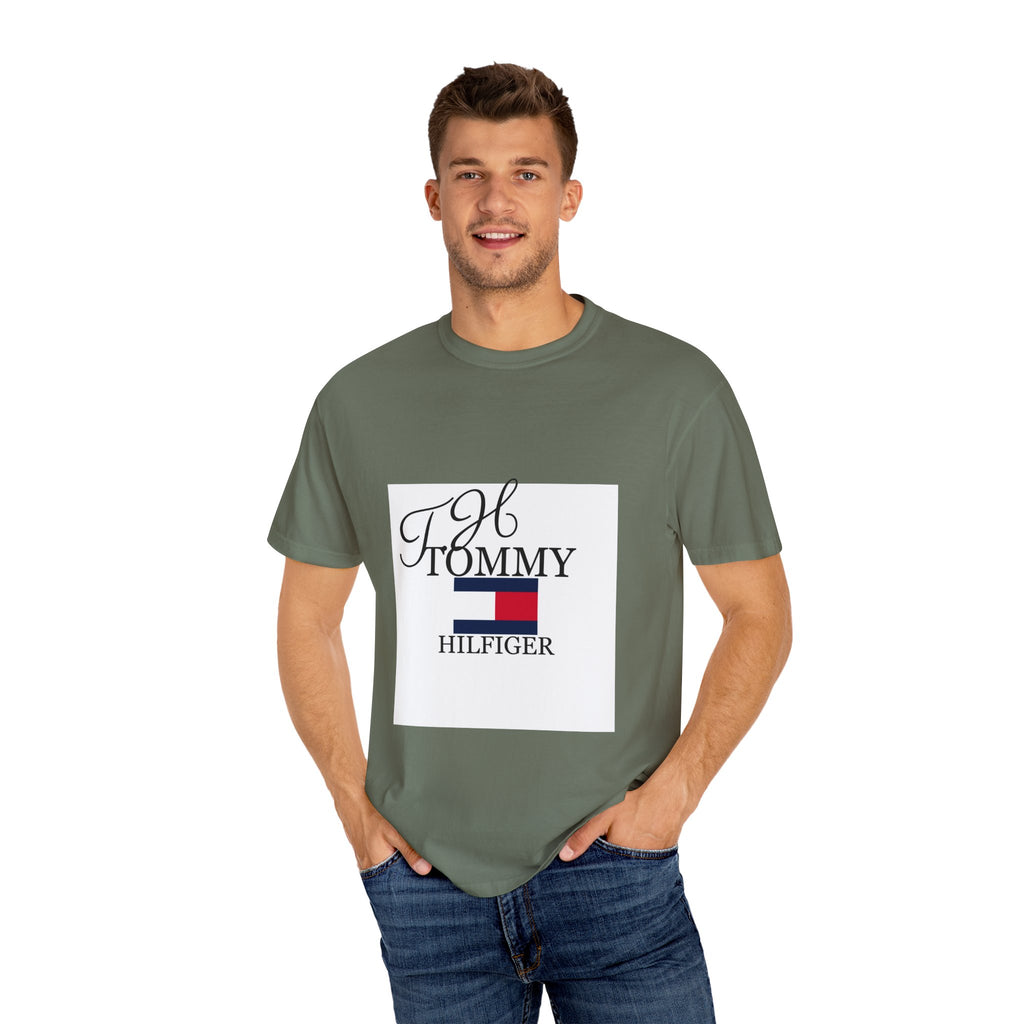 Fashionable Unisex Garment-Dyed T-shirt with Timeless Logo, Casual Wear, Street Style, Gift for Him/Her, Cool Summer Top, Trendy [...]