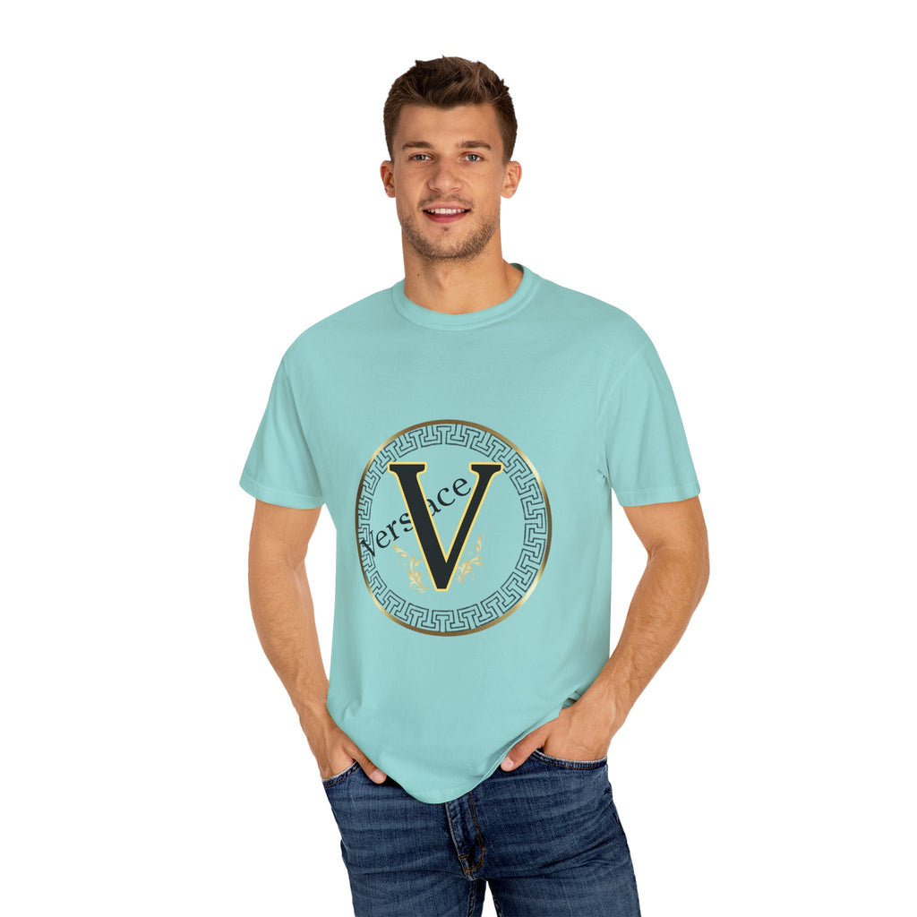 Versace-Inspired Unisex T-Shirt, Trendy Graphic Tee, Casual Wear, Gift for Fashion Lovers, Stylish Everyday Shirt