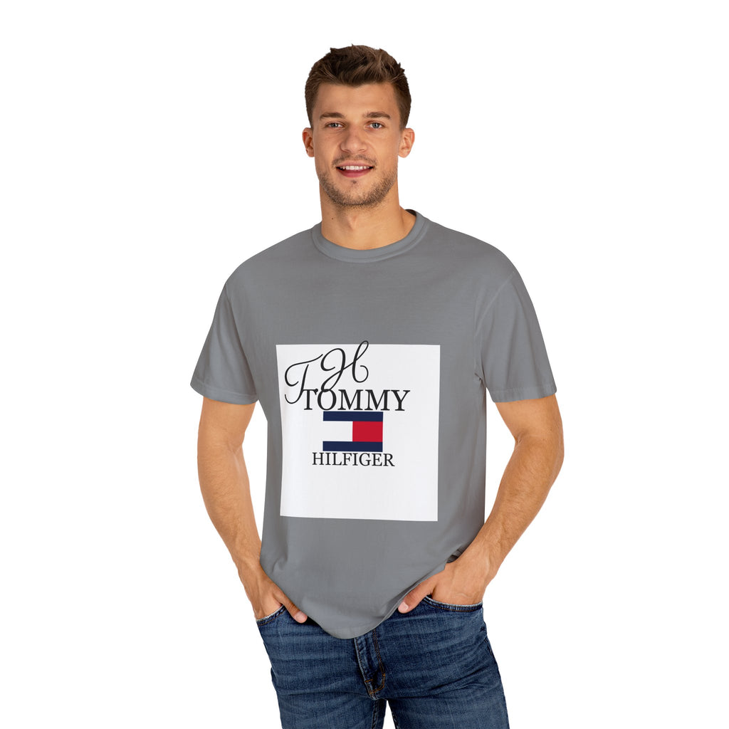 Fashionable Unisex Garment-Dyed T-shirt with Timeless Logo, Casual Wear, Street Style, Gift for Him/Her, Cool Summer Top, Trendy [...]