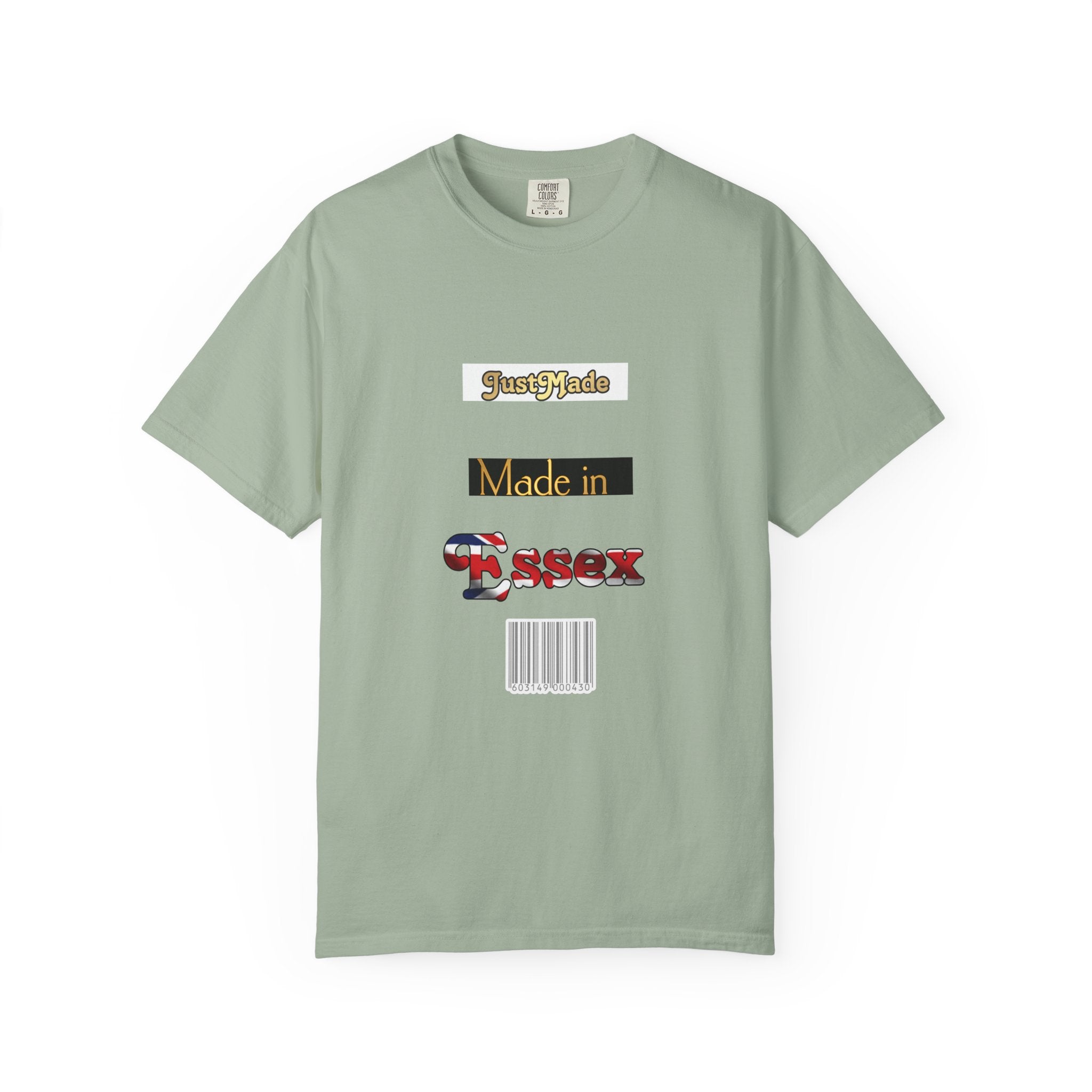 Garment-Dyed T-Shirt, Casual Style, Essex Pride, Unique Gift, Everyday Wear, Trendy Apparel, Comfortable Tee