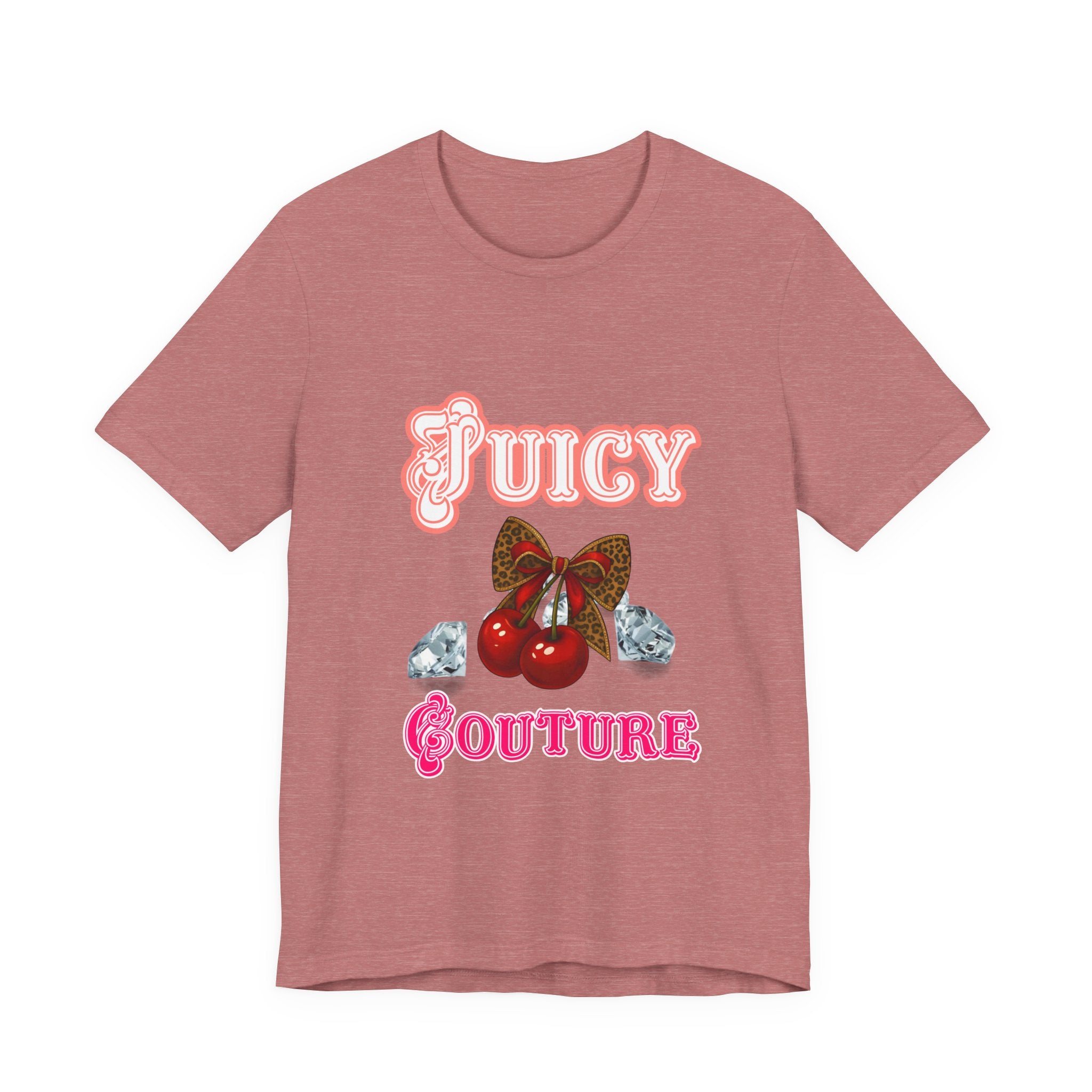 Juicy Couture Butterfly Tee, Trendy Graphic Tee, Fashionable Summer Shirt, Gift for Fashion Lovers, Casual Wear, Stylish Top