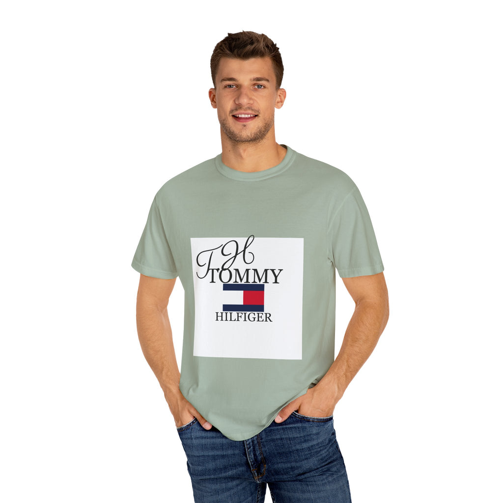 Fashionable Unisex Garment-Dyed T-shirt with Timeless Logo, Casual Wear, Street Style, Gift for Him/Her, Cool Summer Top, Trendy [...]