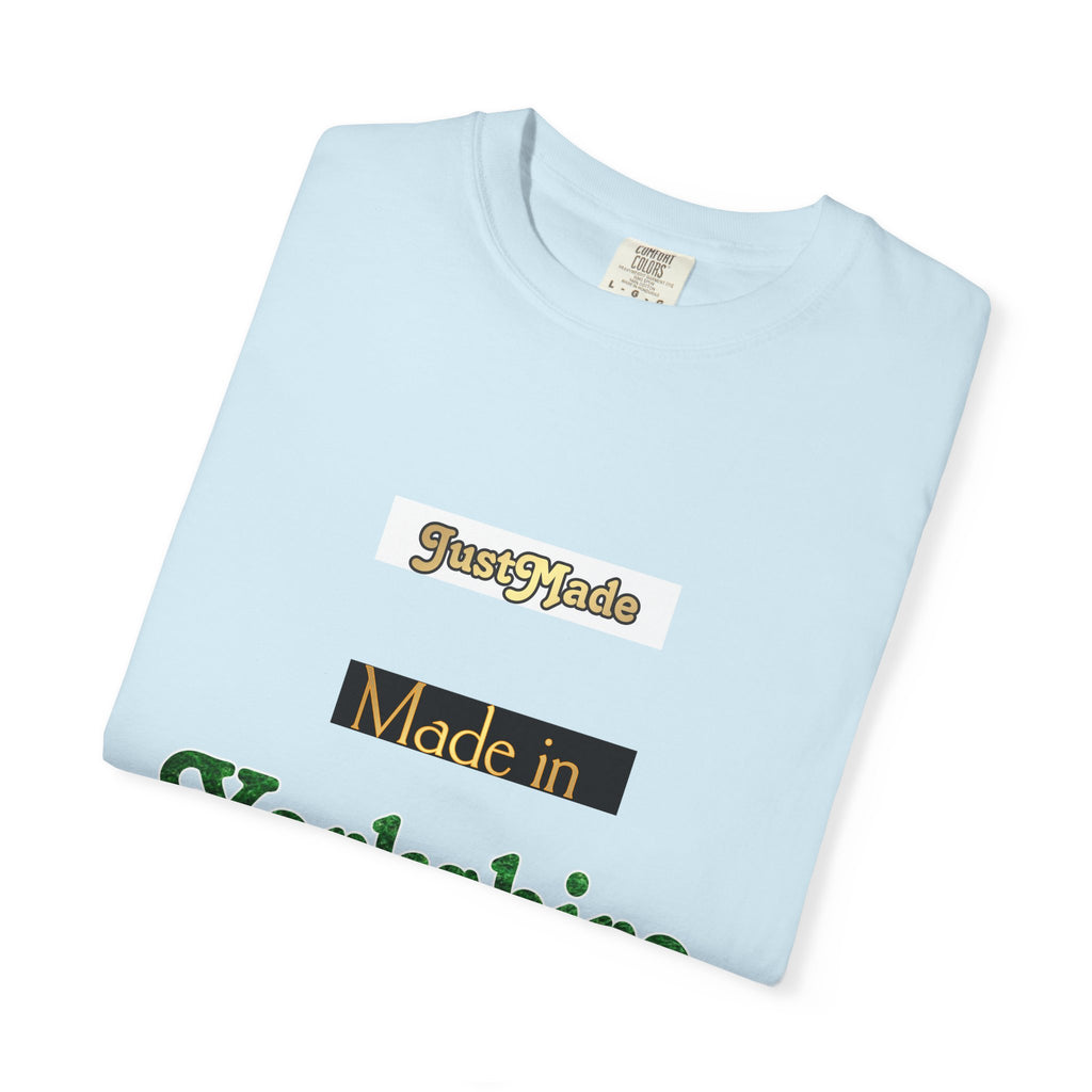 Yorkshire Made Unisex T-Shirt, Casual Wear, Gift for Him or Her, Unique Design, Summer Outing, Travel Tee