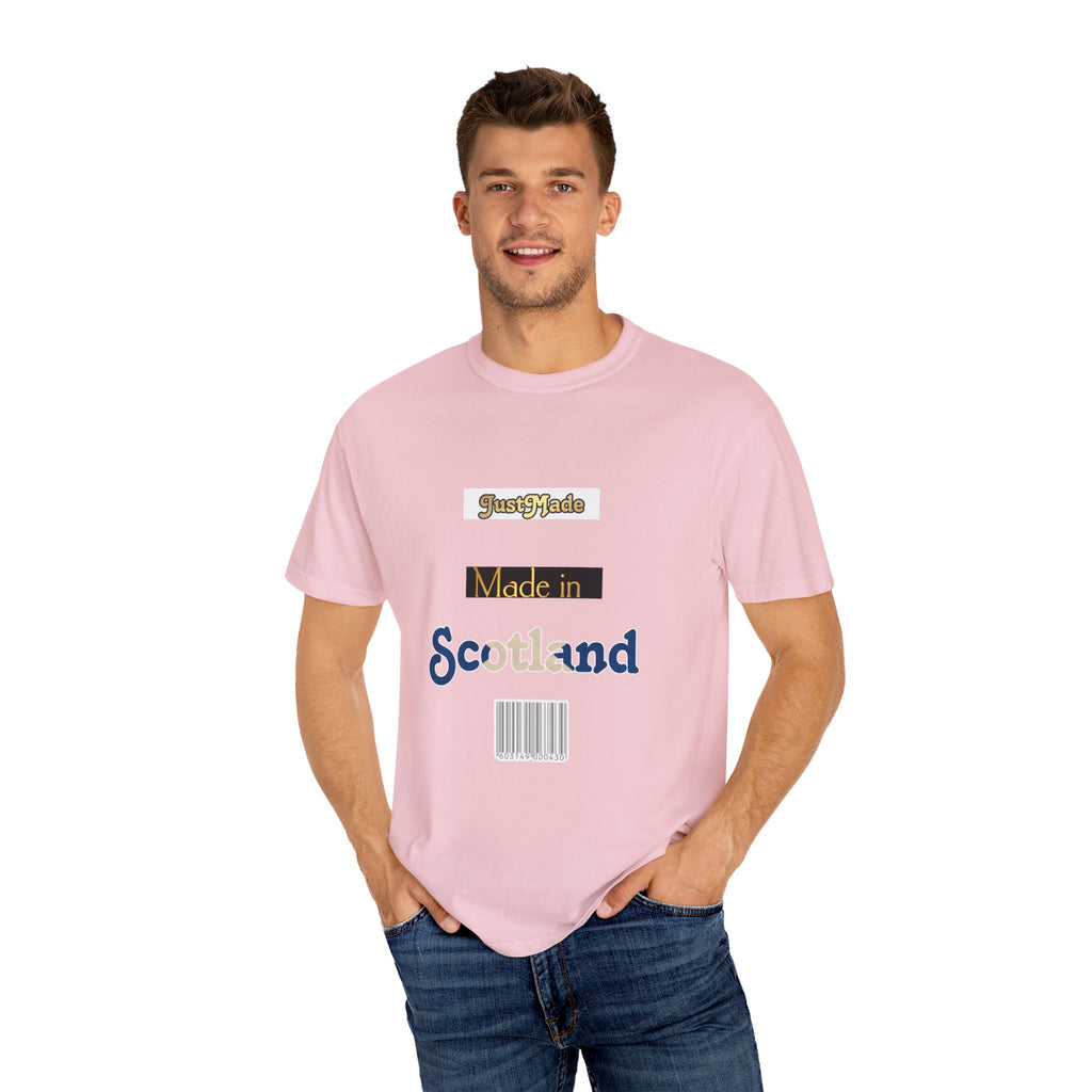 Scottish Vibes T-Shirt, Casual Tee, Gift for Travelers, Summer Fashion, Unisex Apparel, Made in Scotland Shirt