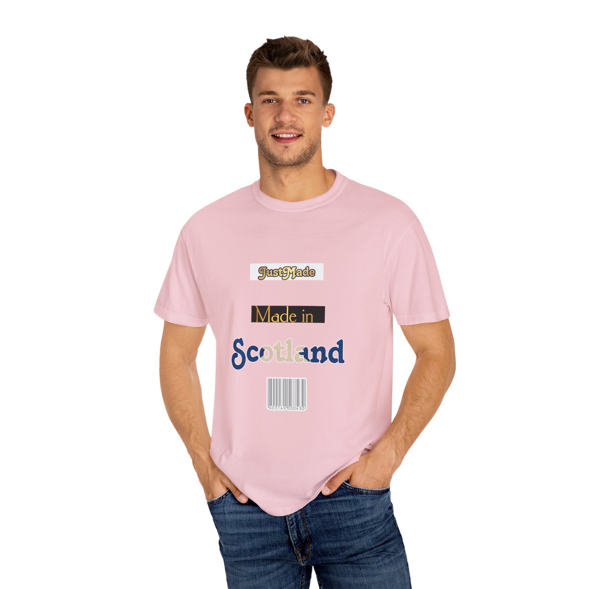 Scottish Vibes T-Shirt, Casual Tee, Gift for Travelers, Summer Fashion, Unisex Apparel, Made in Scotland Shirt