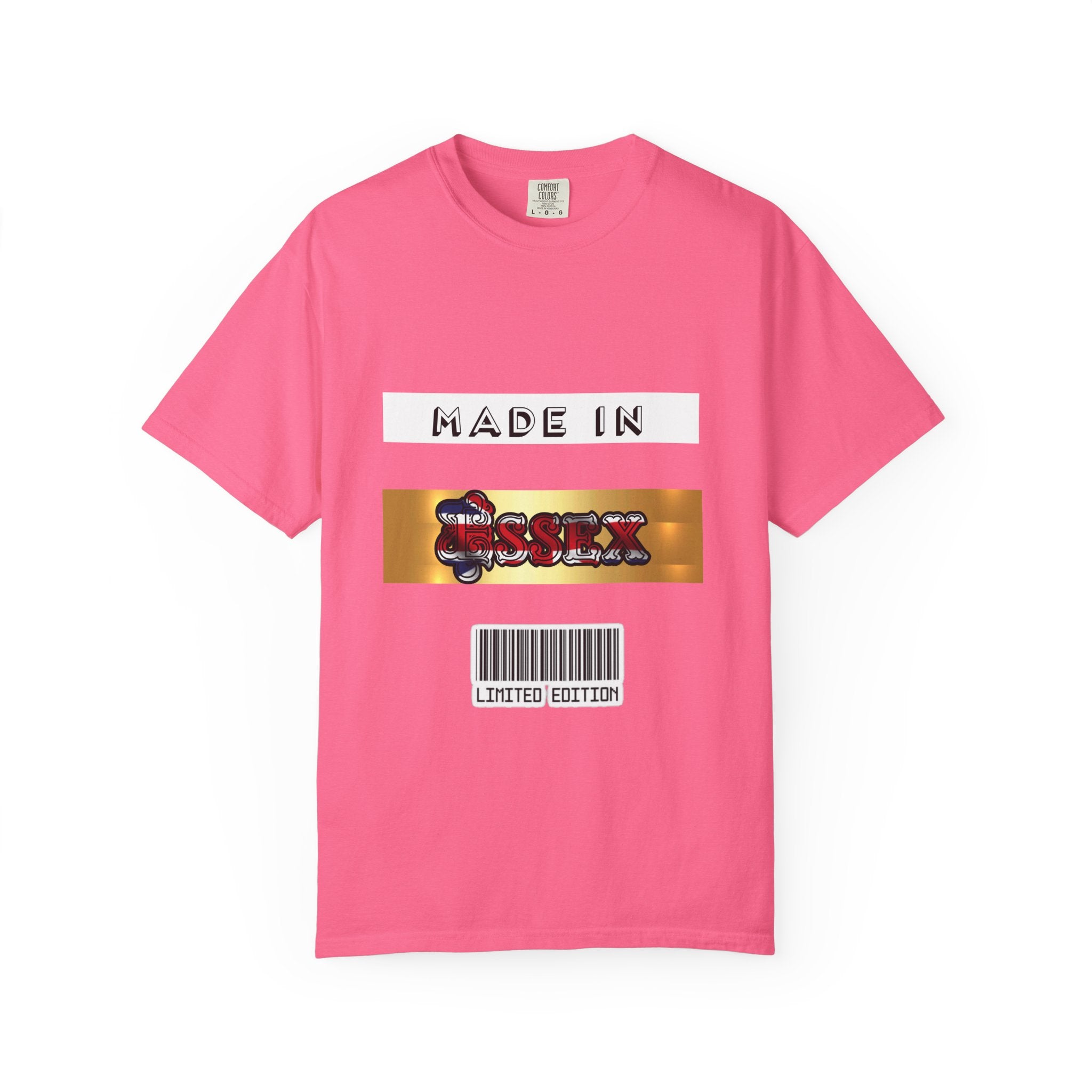 Limited Edition Made in Essex T-Shirt, Unisex Tee, Graphic Tee, Casual Wear, Gift for Essex Lovers, Summer Fashion