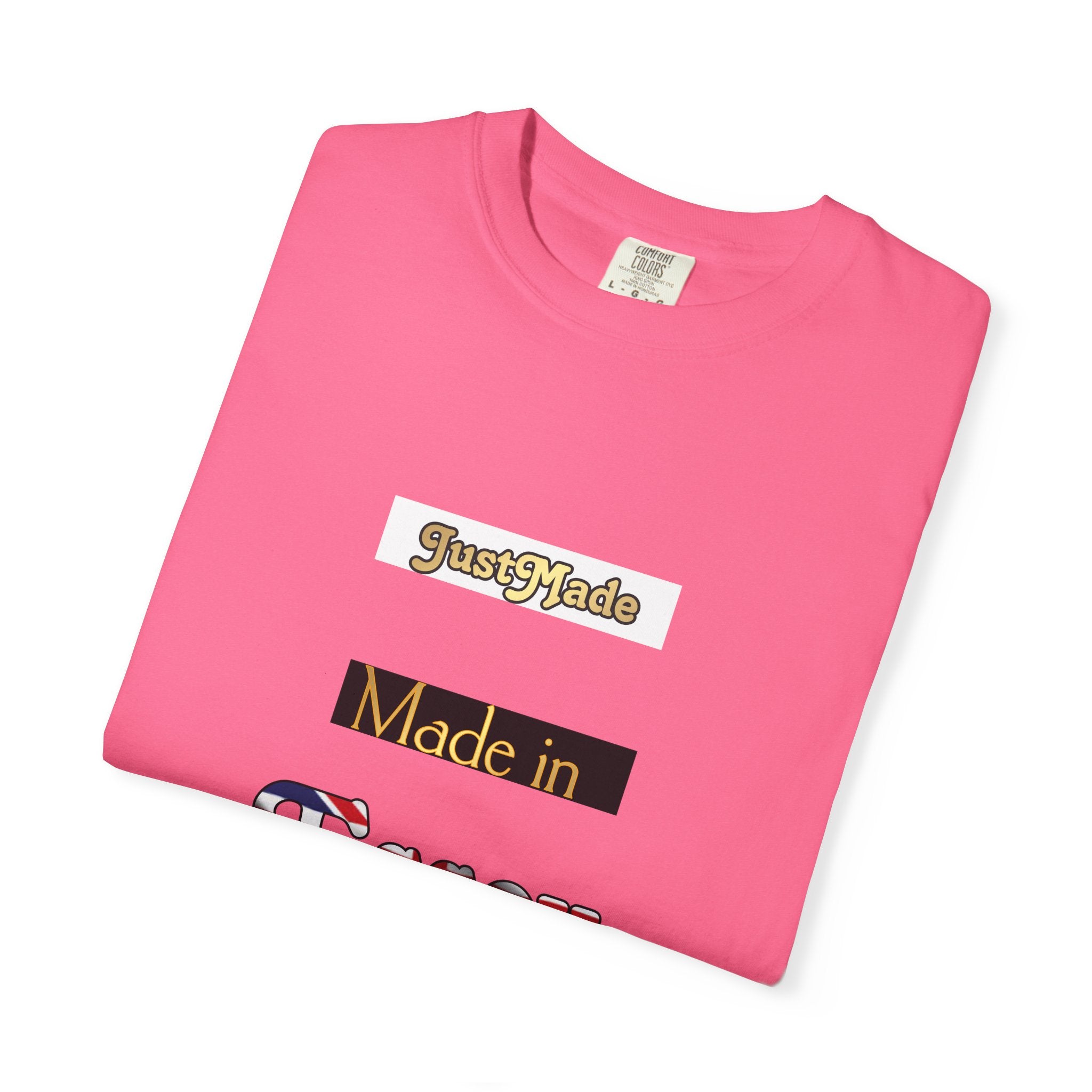 Garment-Dyed T-Shirt, Casual Style, Essex Pride, Unique Gift, Everyday Wear, Trendy Apparel, Comfortable Tee