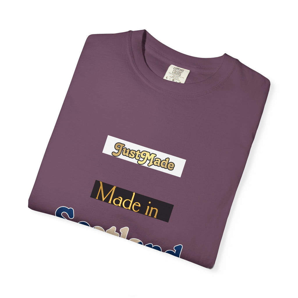 Scottish Vibes T-Shirt, Casual Tee, Gift for Travelers, Summer Fashion, Unisex Apparel, Made in Scotland Shirt