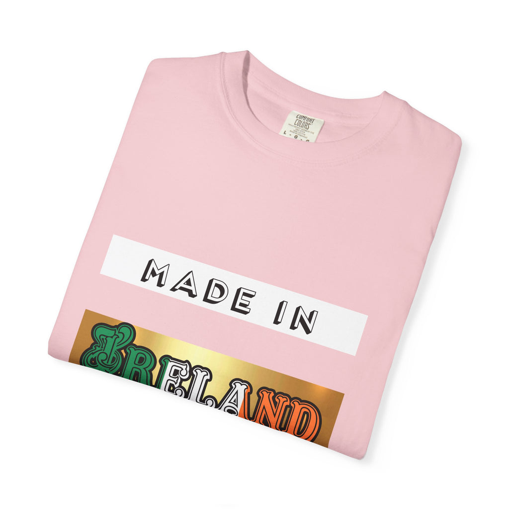 Made in Ireland Limited Edition T-Shirt, Unisex Garment-Dyed Tee for Travel Lovers, Gifts for St. Patrick's Day, Irish Pride Apparel
