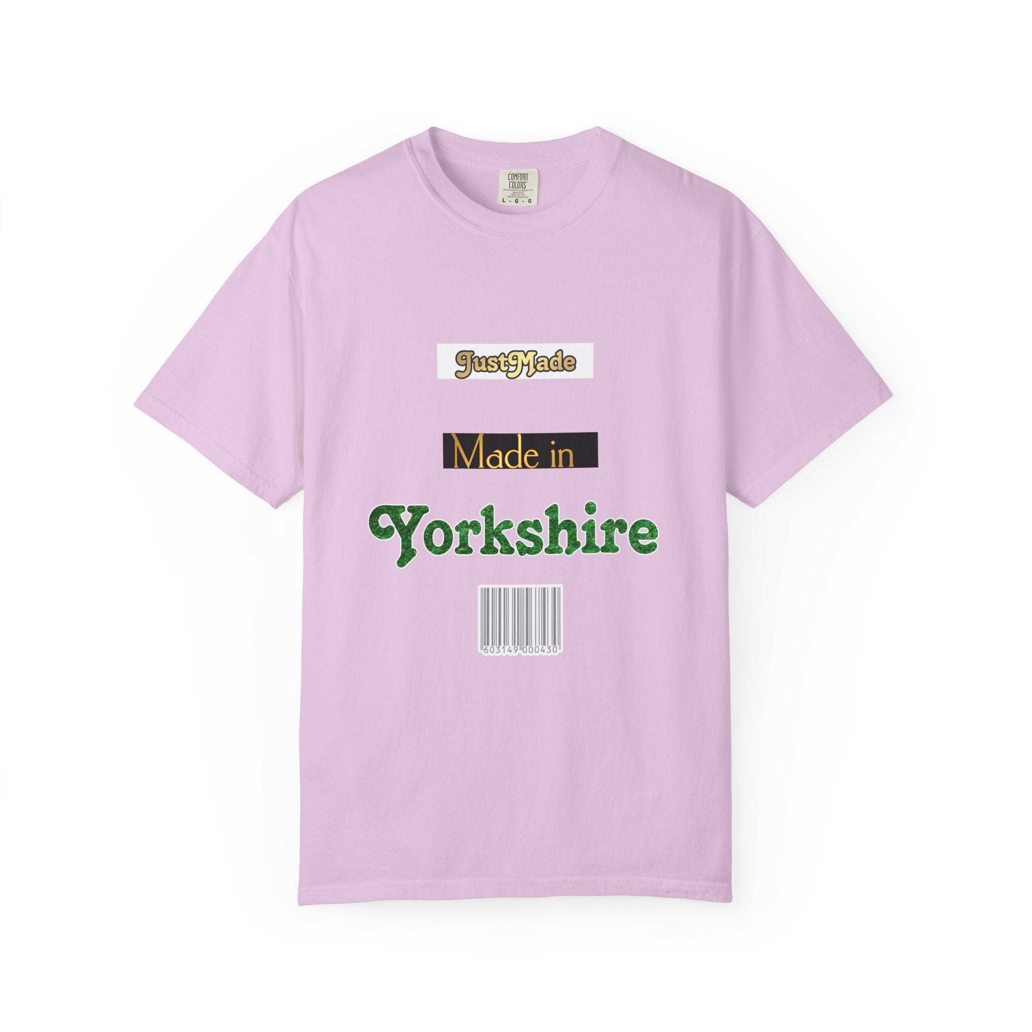 Yorkshire Made Unisex T-Shirt, Casual Wear, Gift for Him or Her, Unique Design, Summer Outing, Travel Tee