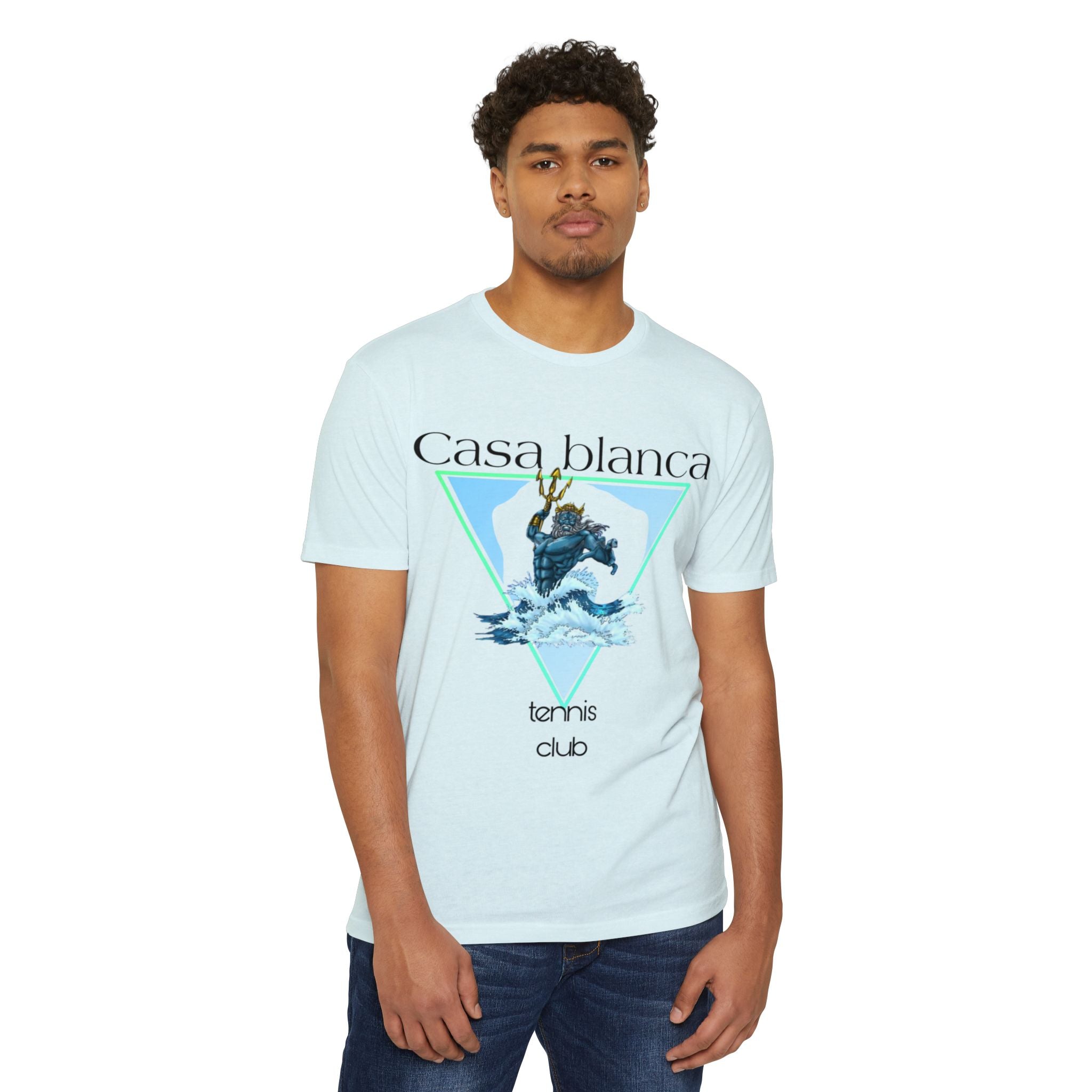 Casa Blanca Tennis Club Graphic T-Shirt | Vintage Style Tee, Casual Summer Wear, Gift for Tennis Lovers, Beach Day Essential