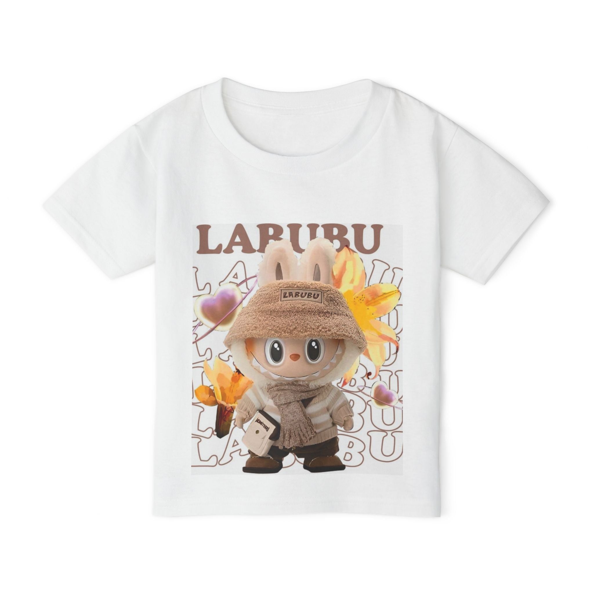 Cute Toddler T-Shirt with Lapubu Design, Fun Spring Apparel for Kids, Perfect Birthday Gift, Everyday Wear, Children's Fashion
