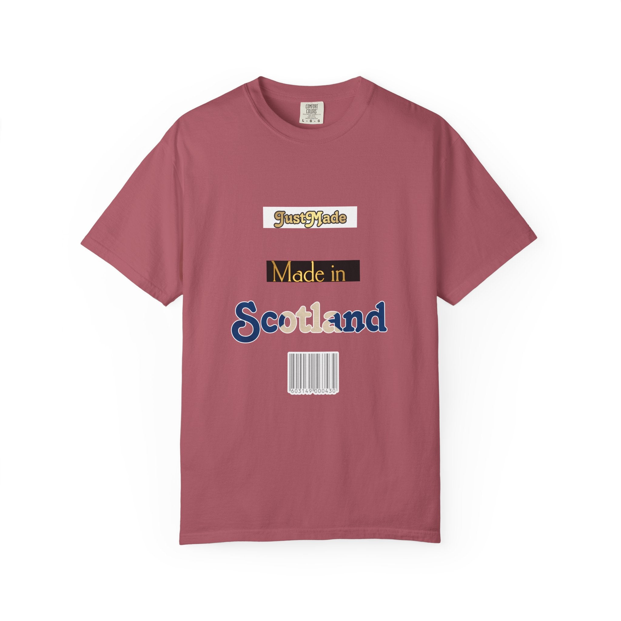 Scottish Vibes T-Shirt, Casual Tee, Gift for Travelers, Summer Fashion, Unisex Apparel, Made in Scotland Shirt