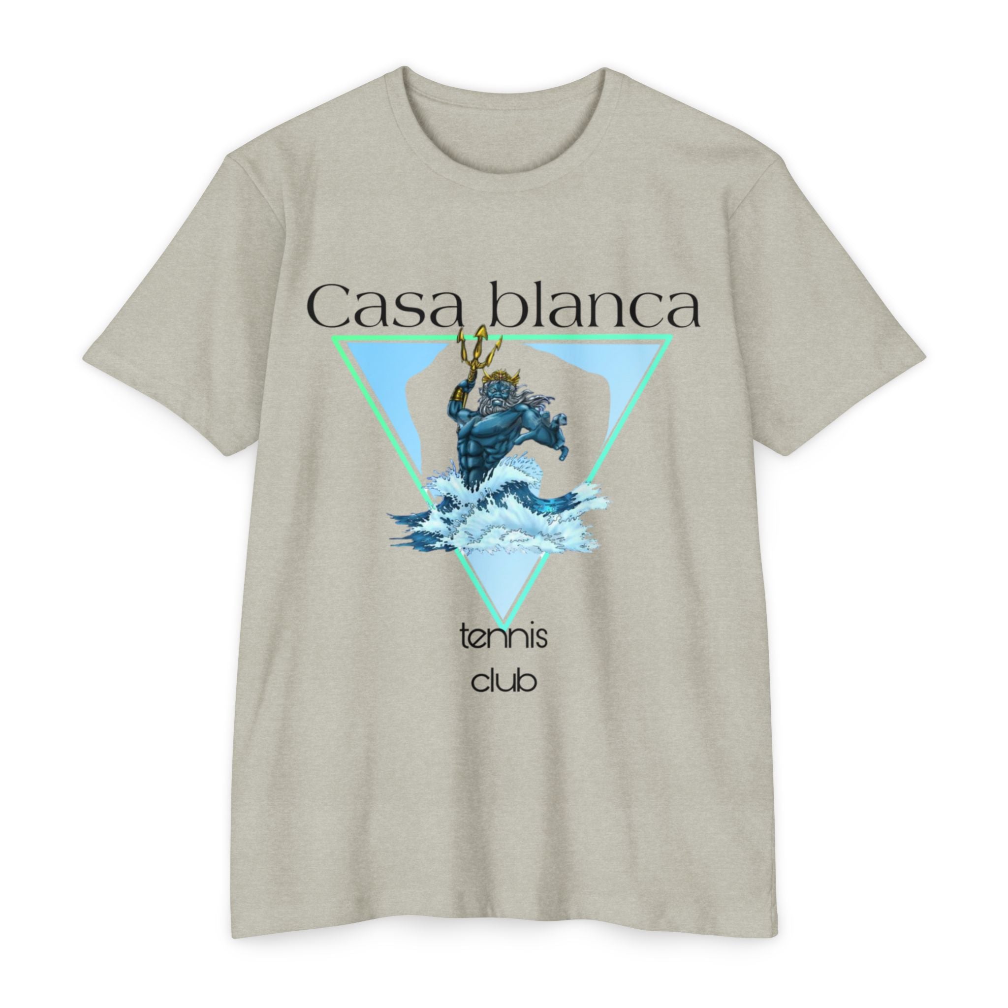 Casa Blanca Tennis Club Graphic T-Shirt | Vintage Style Tee, Casual Summer Wear, Gift for Tennis Lovers, Beach Day Essential