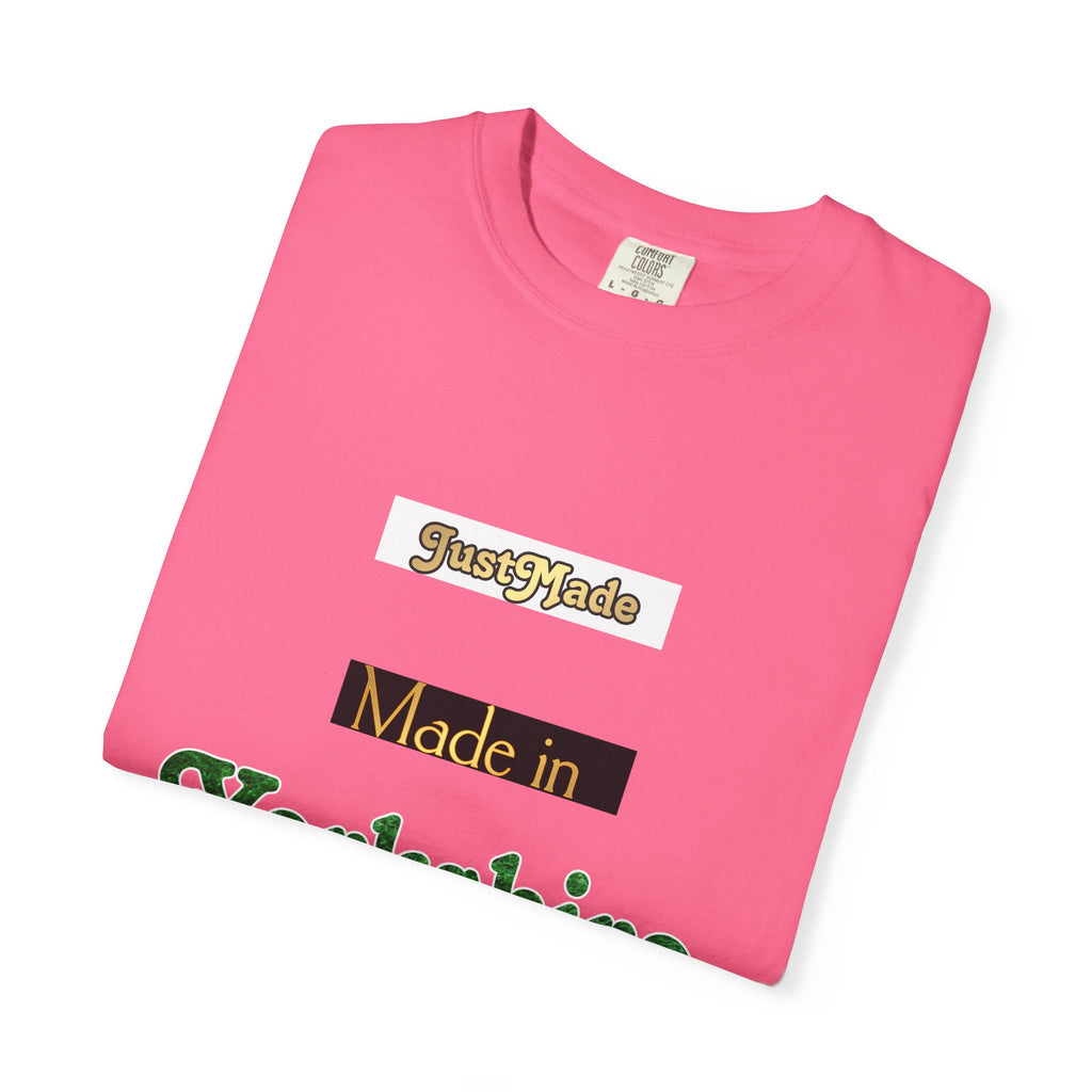 Yorkshire Made Unisex T-Shirt, Casual Wear, Gift for Him or Her, Unique Design, Summer Outing, Travel Tee
