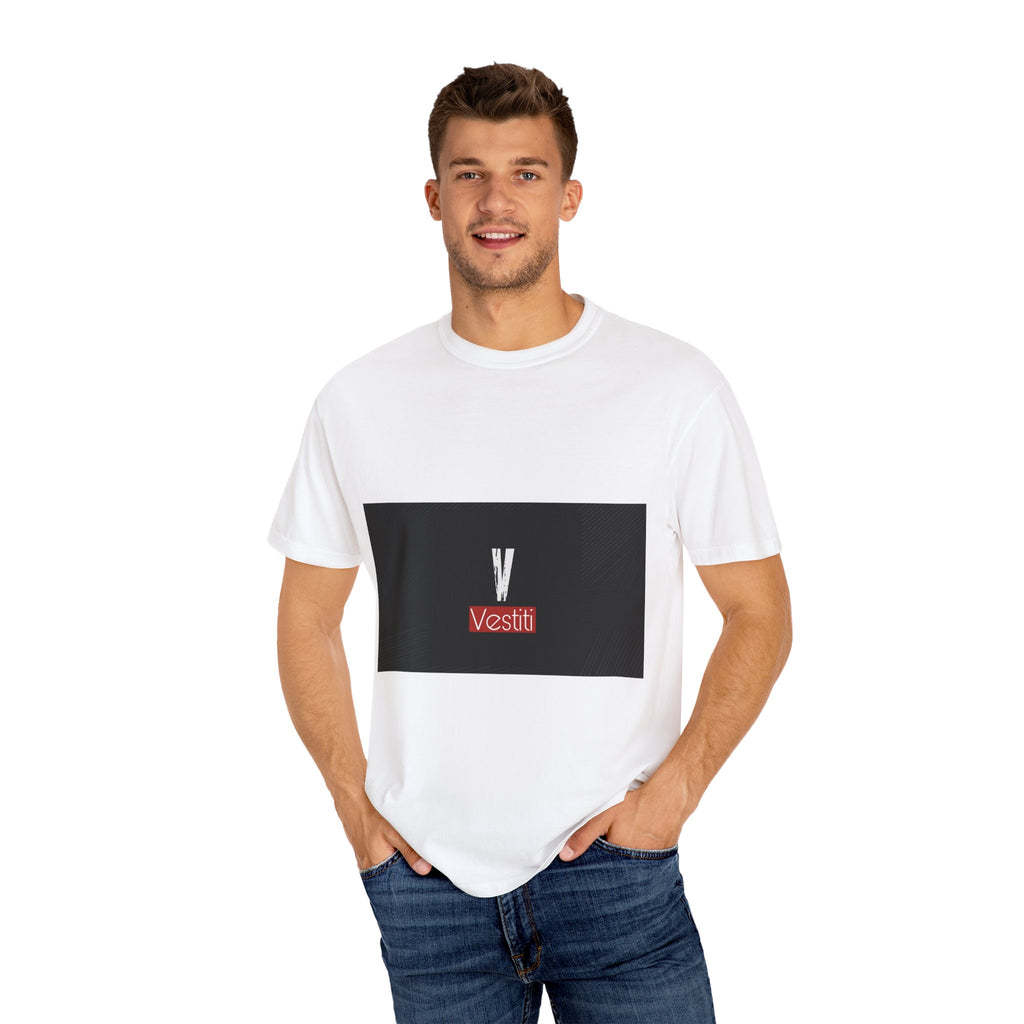 Garment-Dyed T-shirt with Modern Design, Trendy Casual Wear, Gifts for Fashion Lovers, Everyday Comfort, Unisex Apparel