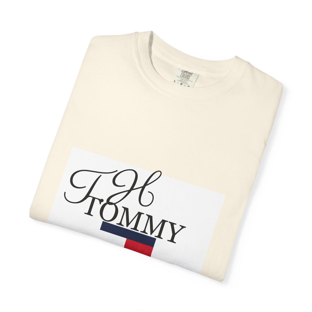 Fashionable Unisex Garment-Dyed T-shirt with Timeless Logo, Casual Wear, Street Style, Gift for Him/Her, Cool Summer Top, Trendy [...]