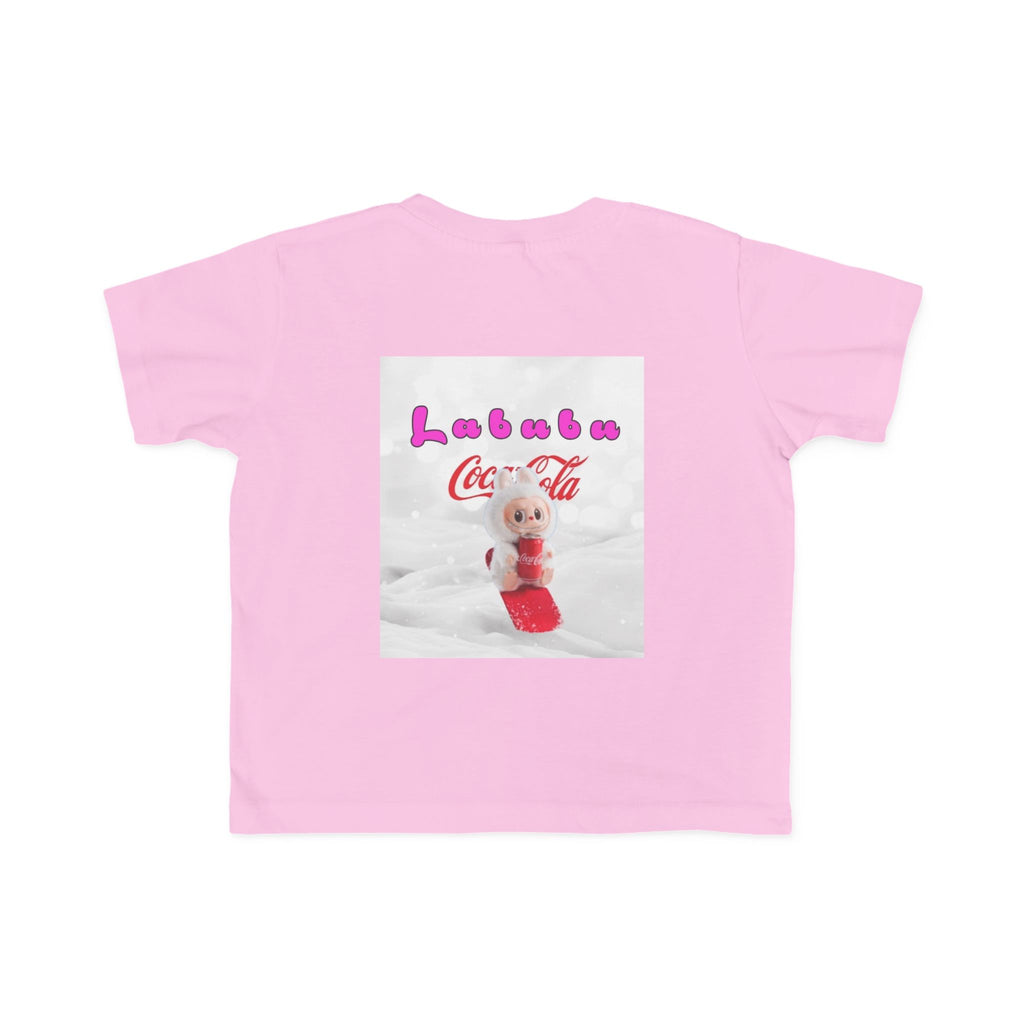Toddler's Fun Jersey Tee, Cute Cartoon Shirt, Kids' Apparel, Holiday Gift, Playful T-Shirt, Coca-Cola Theme