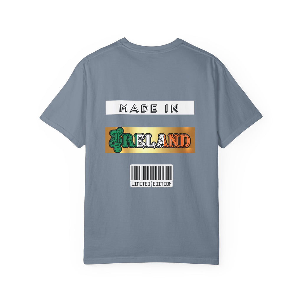 Made in Ireland Limited Edition T-Shirt, Unisex Garment-Dyed Tee for Travel Lovers, Gifts for St. Patrick's Day, Irish Pride Apparel