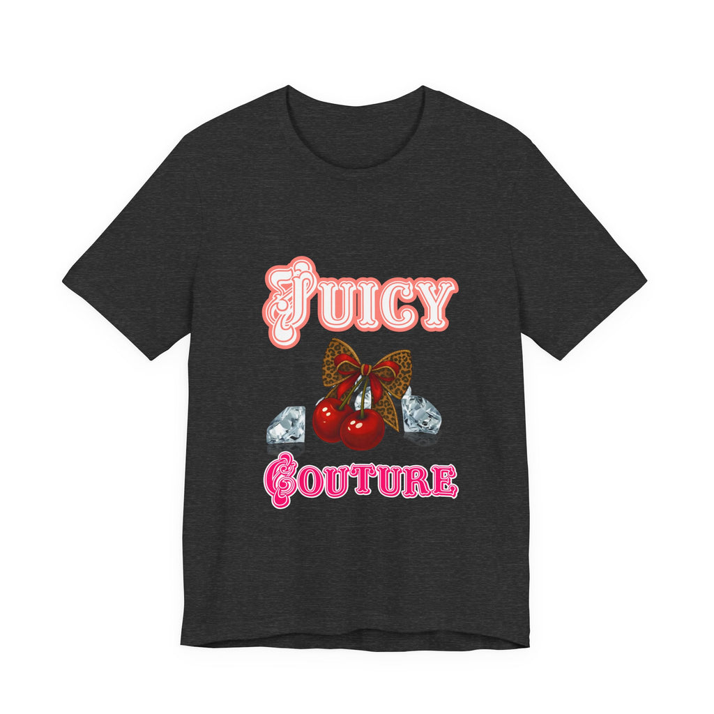 Juicy Couture Butterfly Tee, Trendy Graphic Tee, Fashionable Summer Shirt, Gift for Fashion Lovers, Casual Wear, Stylish Top