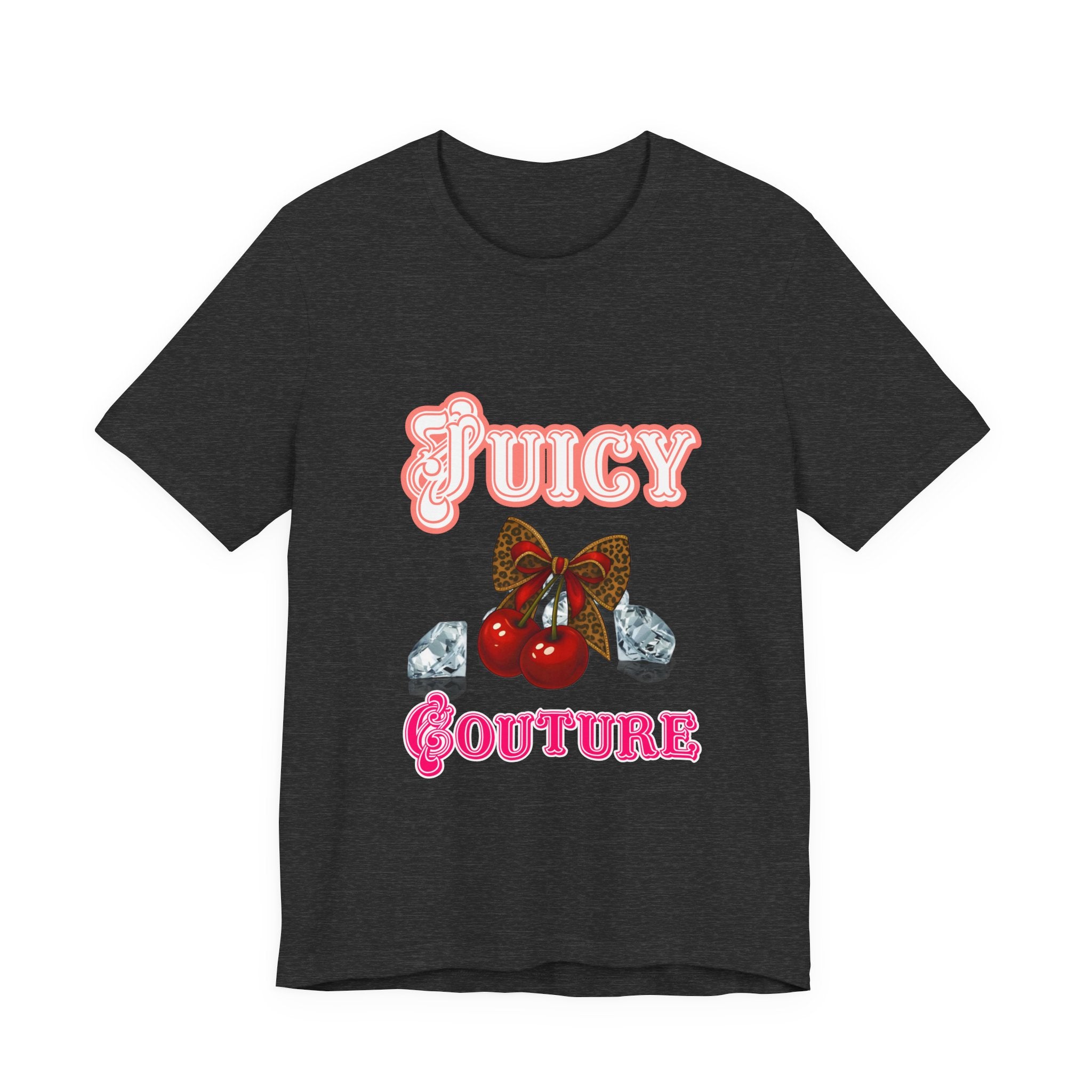 Juicy Couture Butterfly Tee, Trendy Graphic Tee, Fashionable Summer Shirt, Gift for Fashion Lovers, Casual Wear, Stylish Top