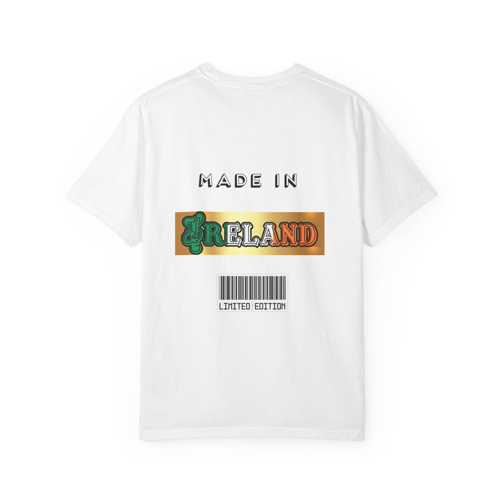 Made in Ireland Limited Edition T-Shirt, Unisex Garment-Dyed Tee for Travel Lovers, Gifts for St. Patrick's Day, Irish Pride Apparel