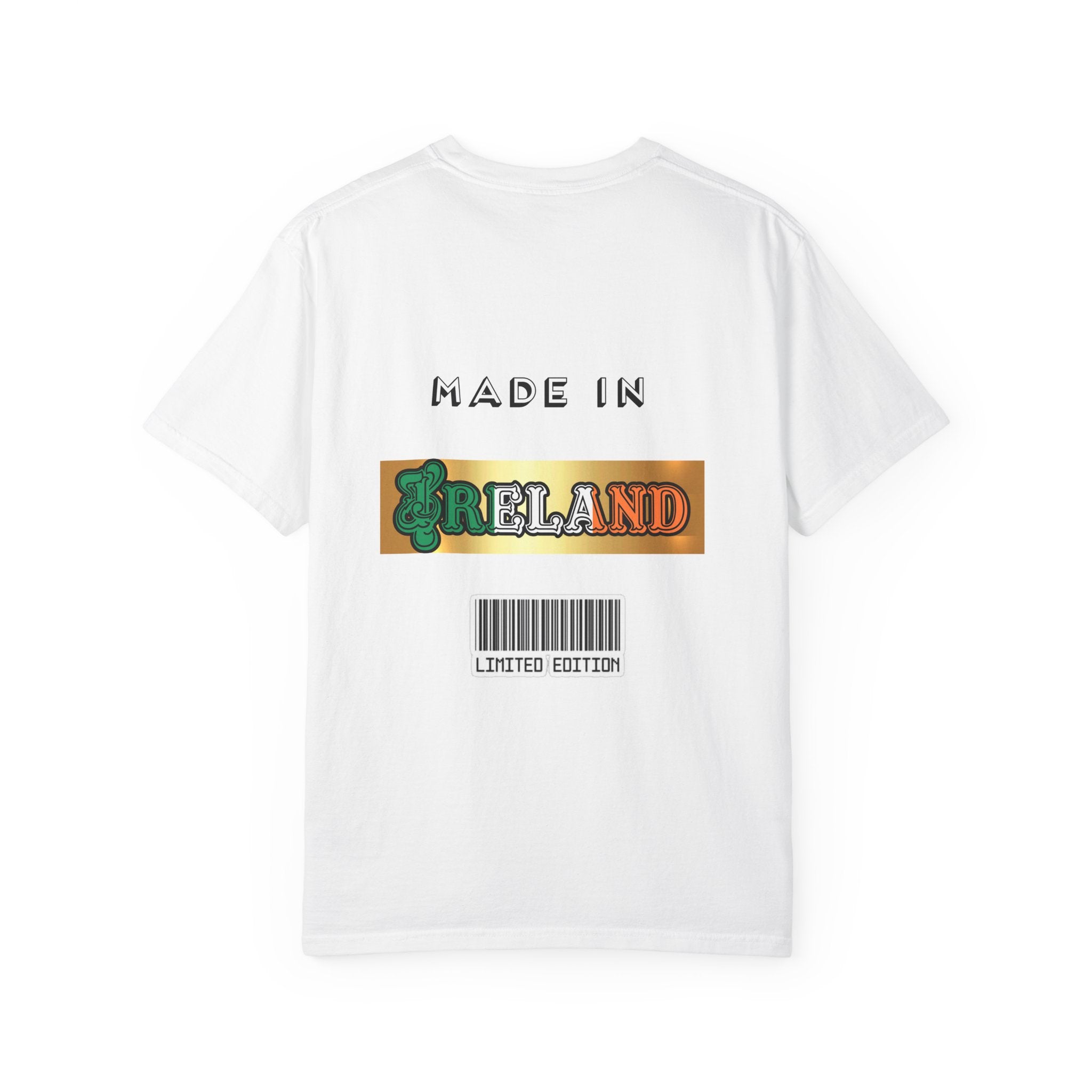 Made in Ireland Limited Edition T-Shirt, Unisex Garment-Dyed Tee for Travel Lovers, Gifts for St. Patrick's Day, Irish Pride Apparel