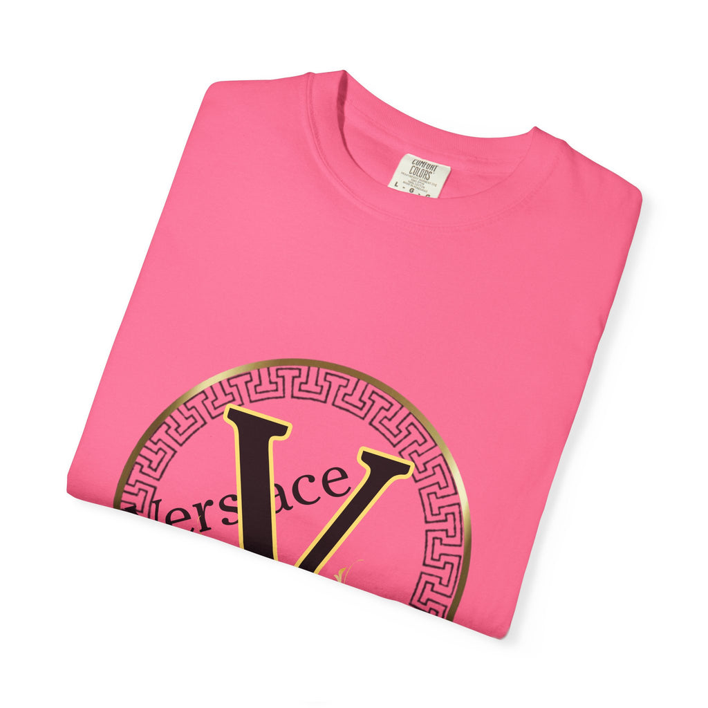 Versace-Inspired Unisex T-Shirt, Trendy Graphic Tee, Casual Wear, Gift for Fashion Lovers, Stylish Everyday Shirt