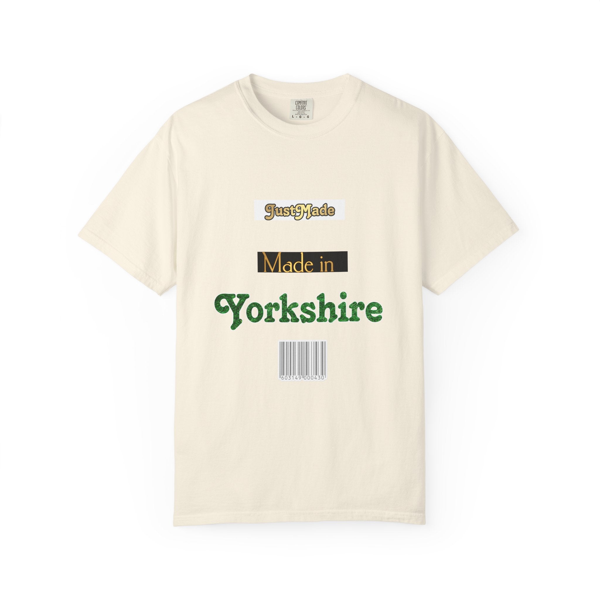 Yorkshire Made Unisex T-Shirt, Casual Wear, Gift for Him or Her, Unique Design, Summer Outing, Travel Tee
