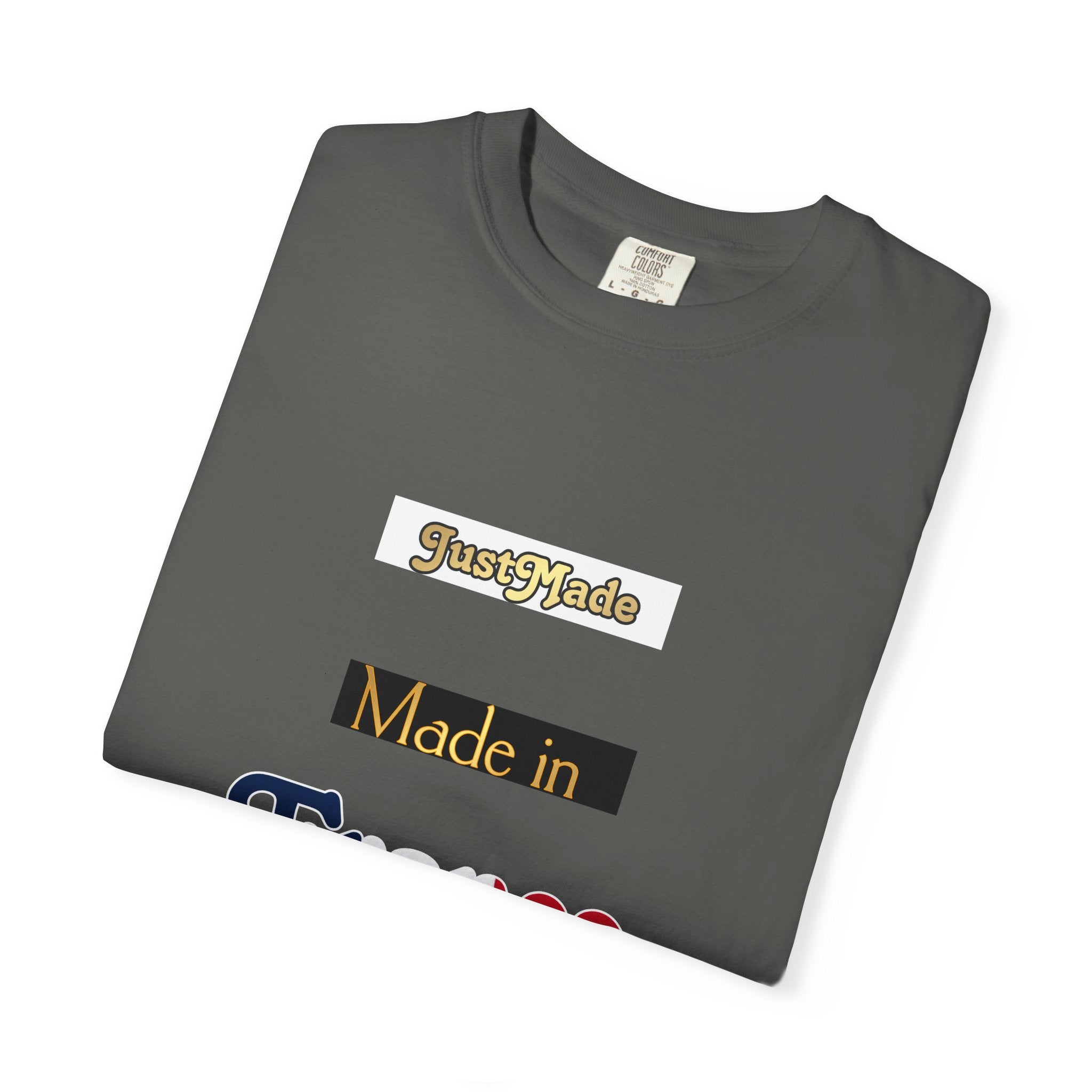 Garment-Dyed T-shirt with Unique Made in France Design, Casual Tee, Fashion Statement, Gift for Fashion Lovers, Everyday Wear, [...]