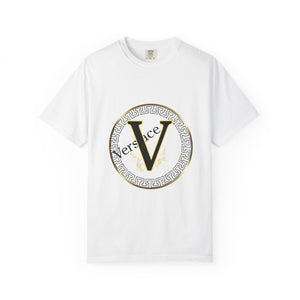 Versace-Inspired Unisex T-Shirt, Trendy Graphic Tee, Casual Wear, Gift for Fashion Lovers, Stylish Everyday Shirt