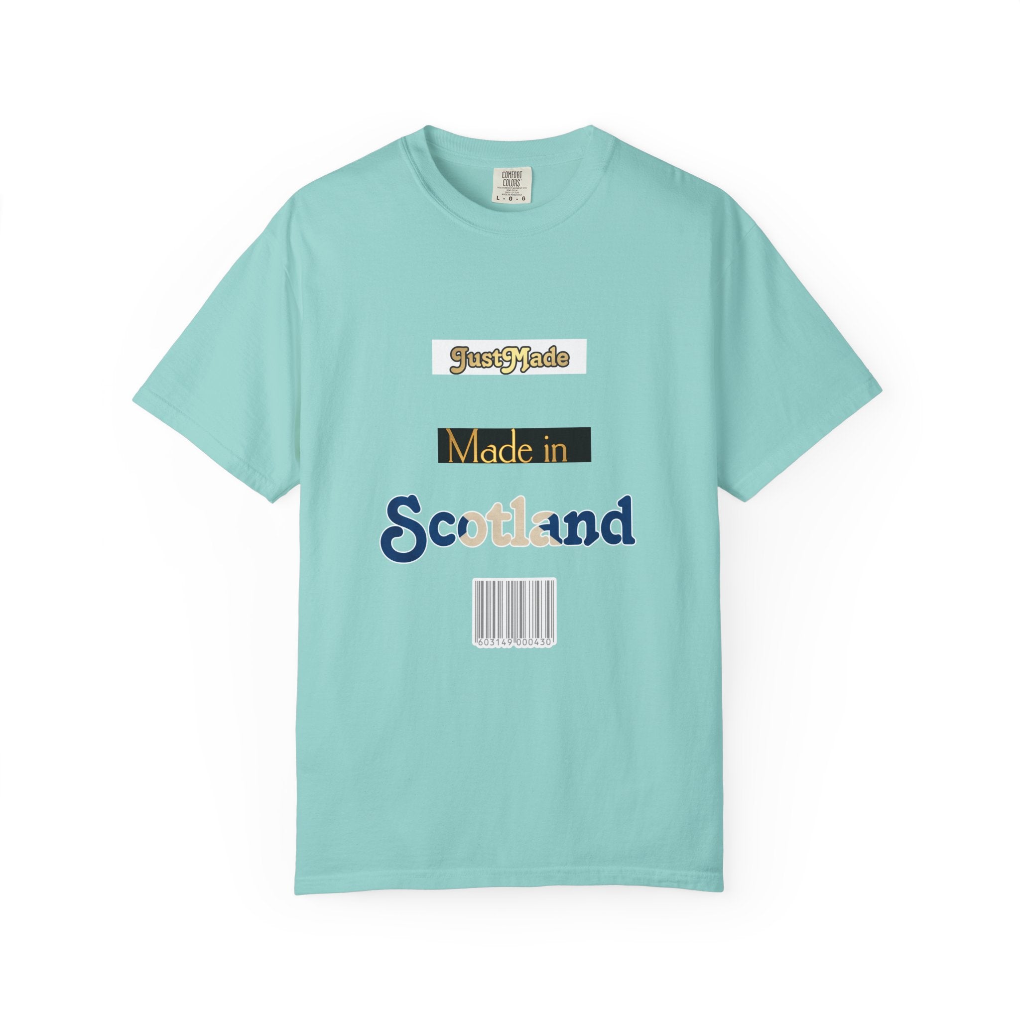 Scottish Vibes T-Shirt, Casual Tee, Gift for Travelers, Summer Fashion, Unisex Apparel, Made in Scotland Shirt
