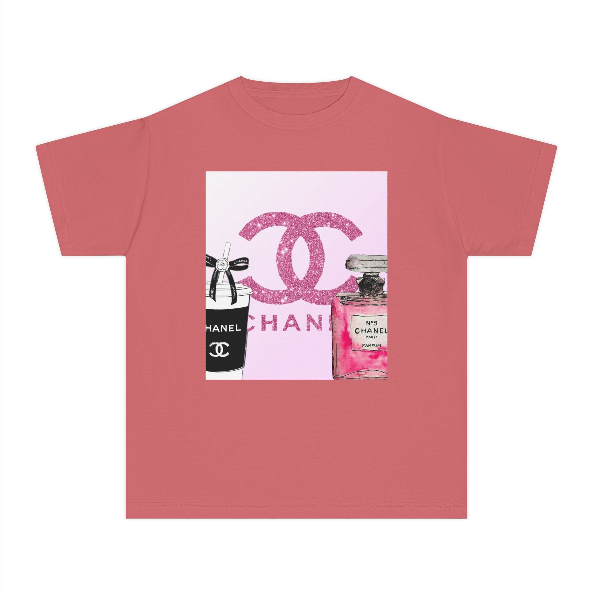 Chic Youth Midweight Tee, Stylish Kids Shirt, Fashion T-Shirt, Gift for Fashion Lovers, Trendy Youth Apparel, Birthday Outfit