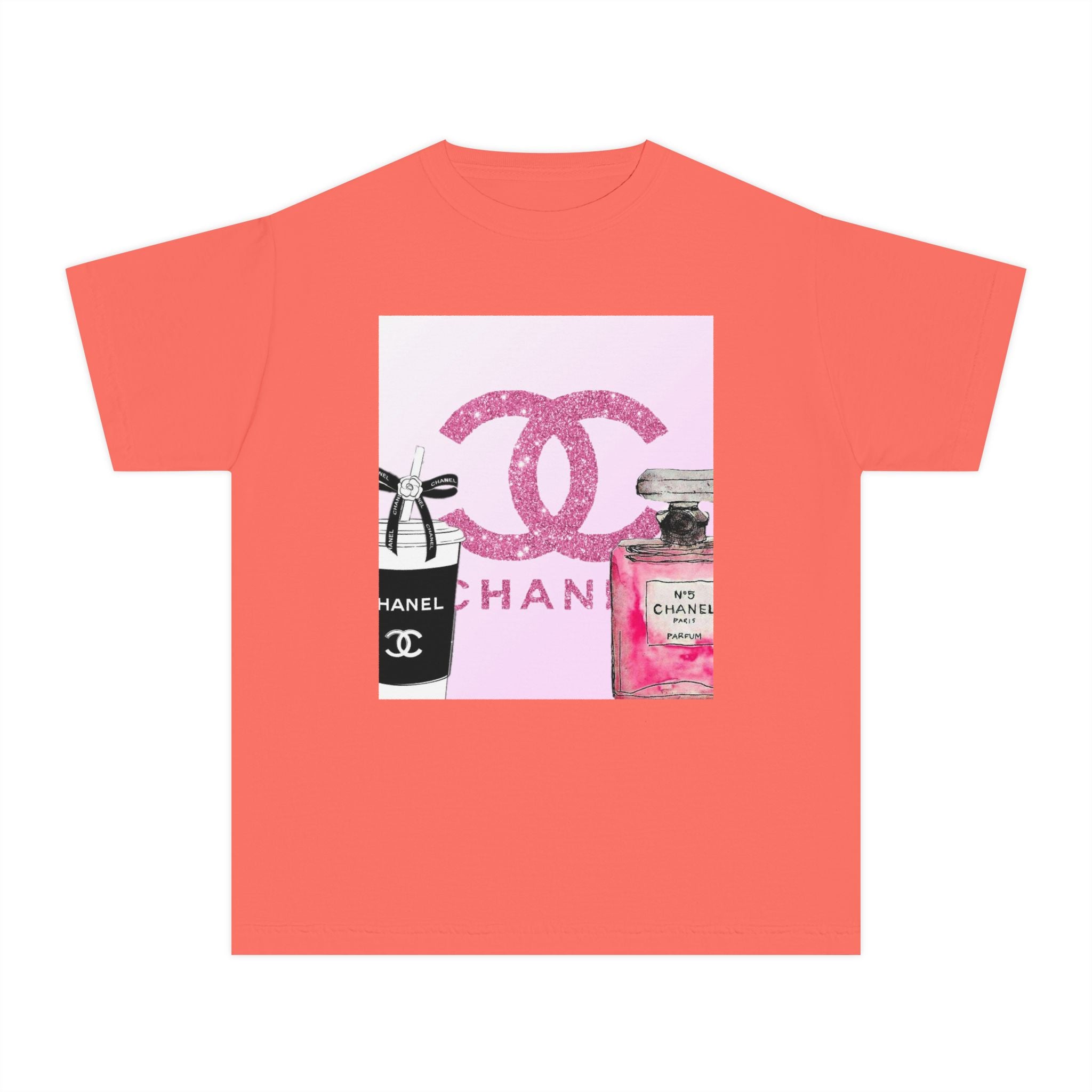 Chic Youth Midweight Tee, Stylish Kids Shirt, Fashion T-Shirt, Gift for Fashion Lovers, Trendy Youth Apparel, Birthday Outfit