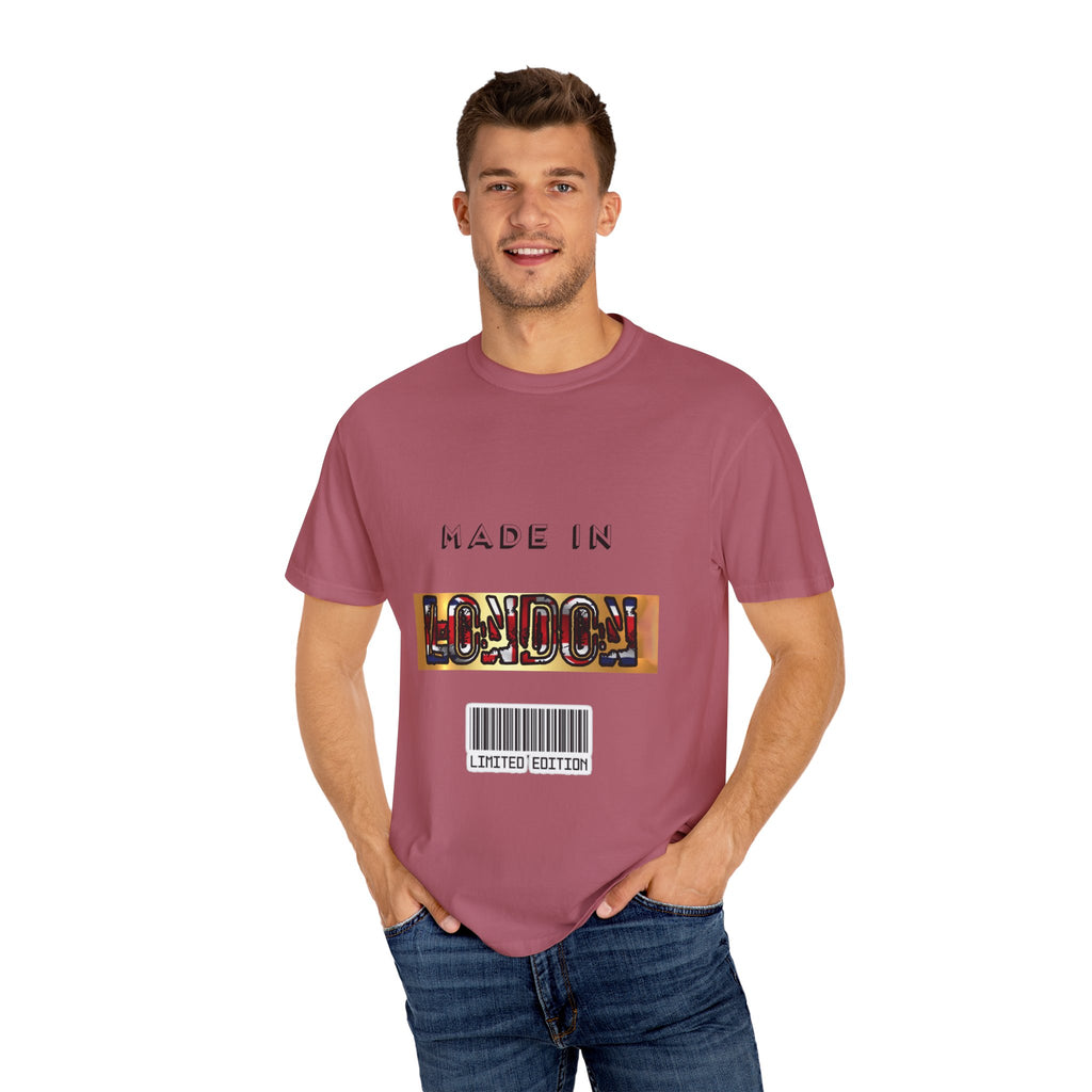 Limited Edition Made in London Unisex T-Shirt, Casual Wear, Streetwear, Gift for Travelers, Unique Fashion Statement