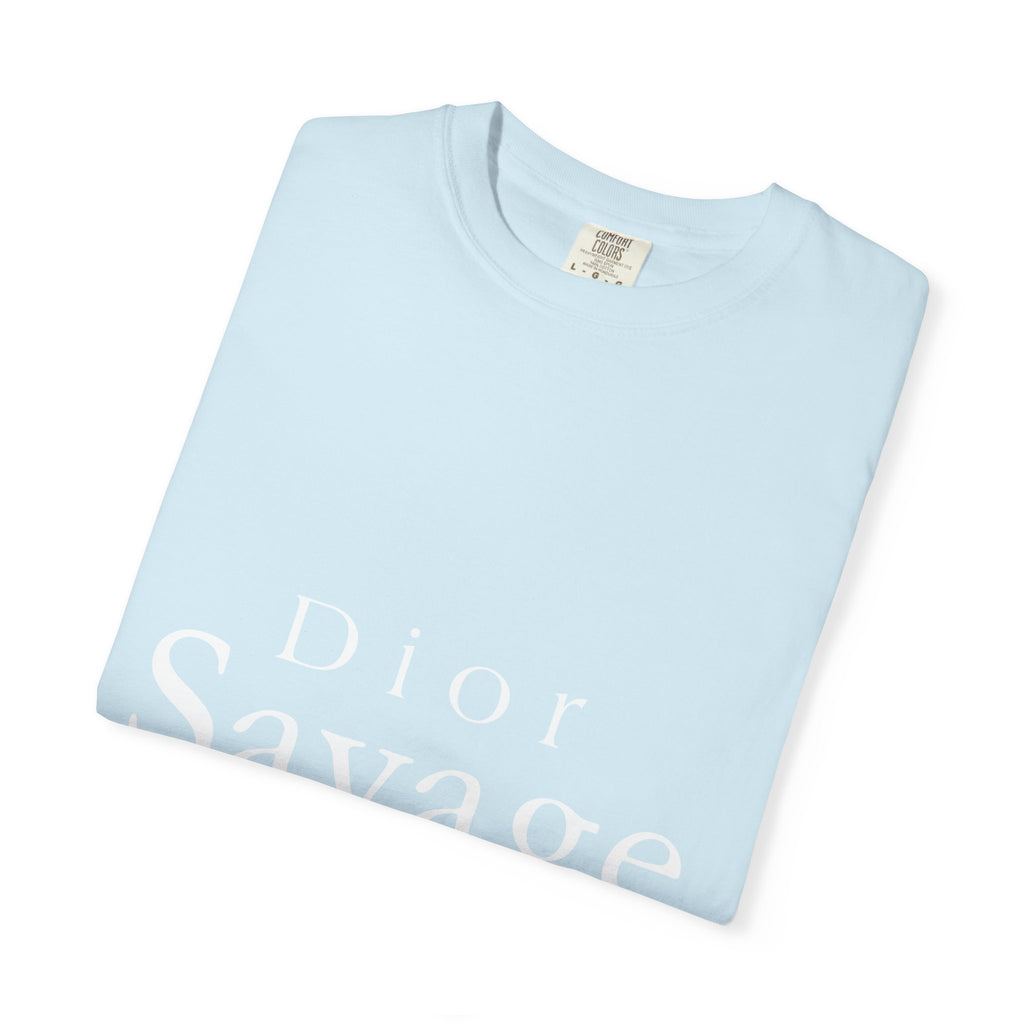 Savage Statement Unisex Garment-Dyed T-Shirt - Trendy Apparel, Casual Wear, Gift for Fashion Lovers, Everyday Style, Unique Design