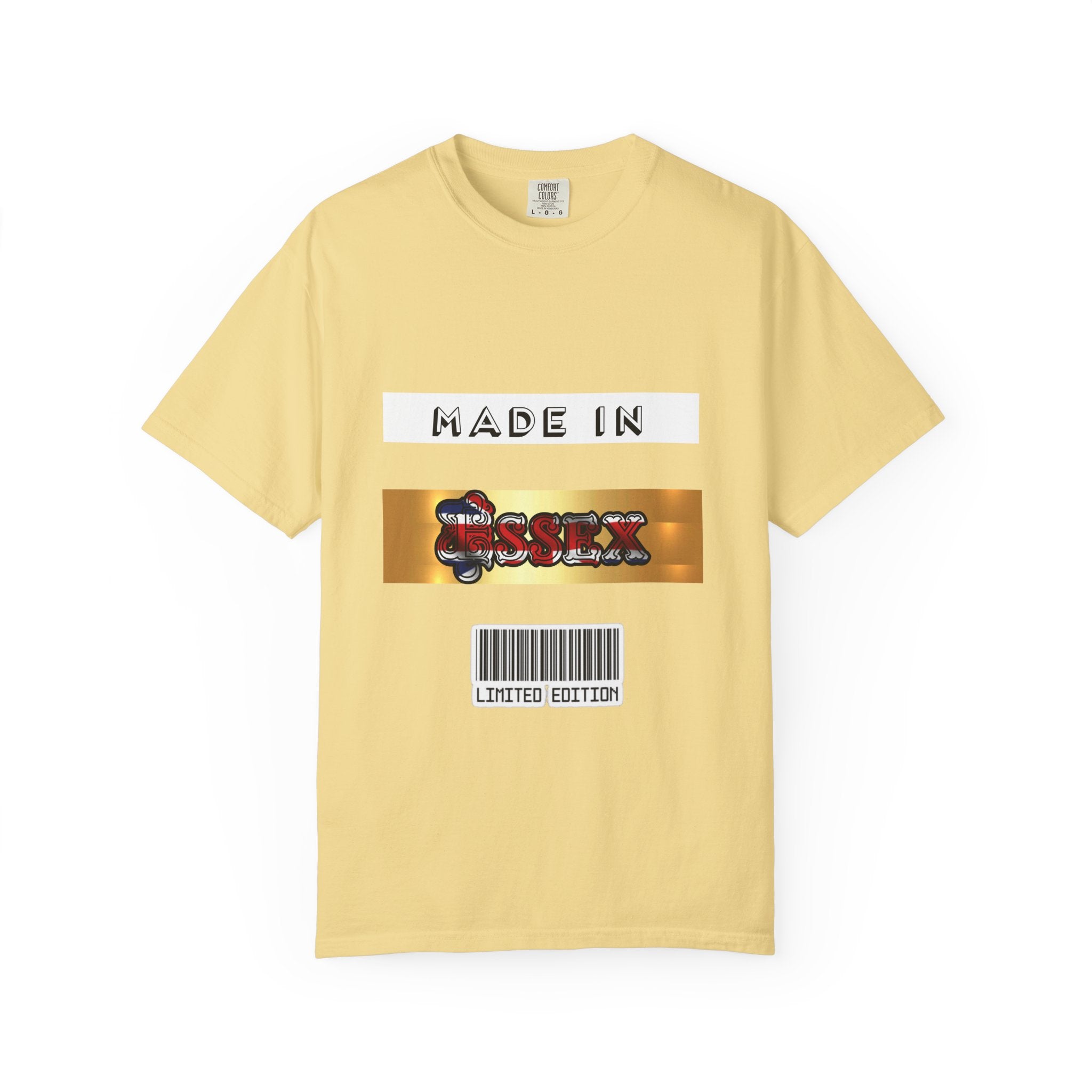 Limited Edition Made in Essex T-Shirt, Unisex Tee, Graphic Tee, Casual Wear, Gift for Essex Lovers, Summer Fashion