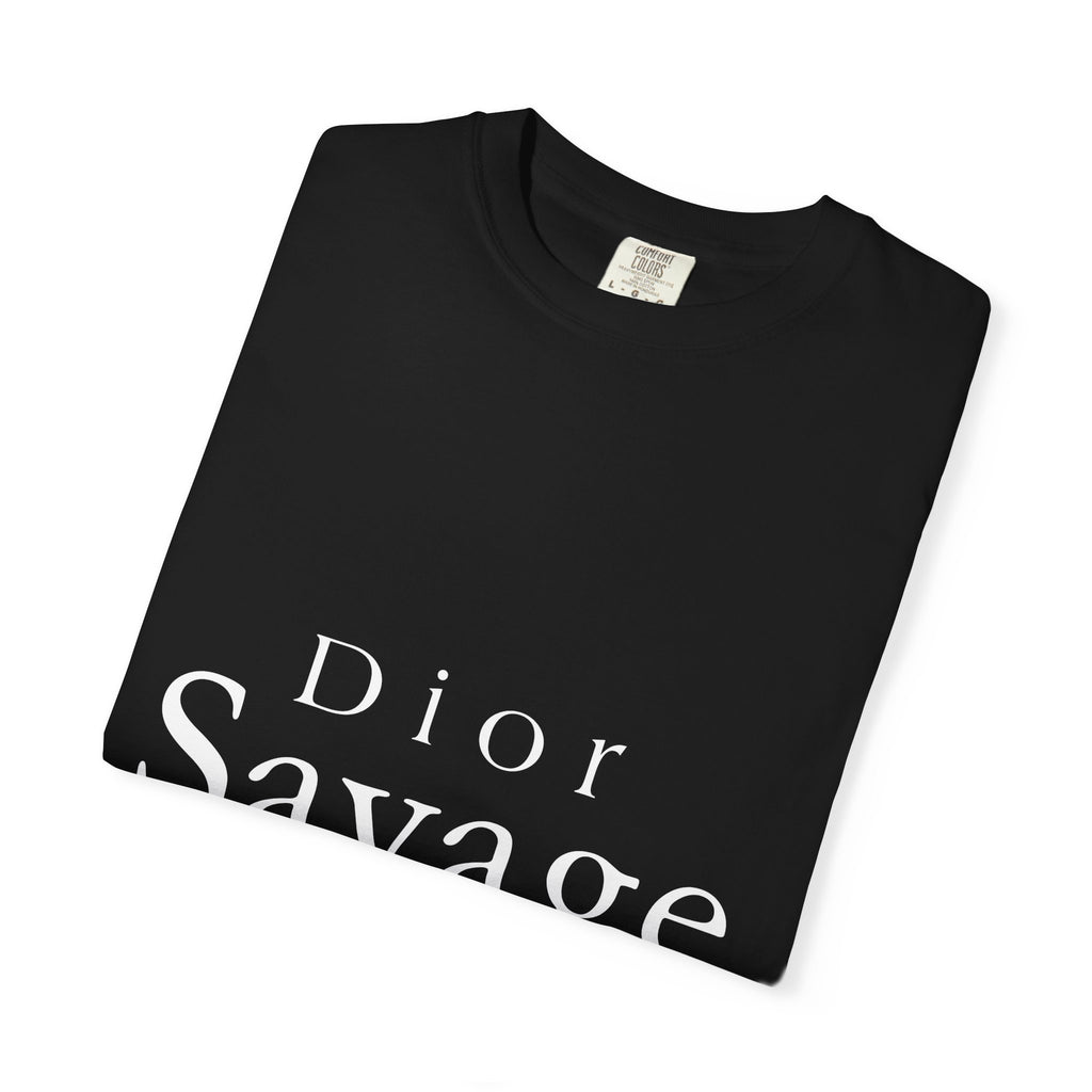 Savage Statement Unisex Garment-Dyed T-Shirt - Trendy Apparel, Casual Wear, Gift for Fashion Lovers, Everyday Style, Unique Design