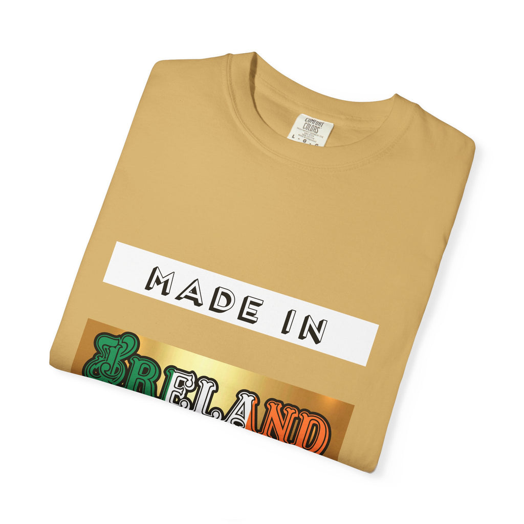 Made in Ireland Limited Edition T-Shirt, Unisex Garment-Dyed Tee for Travel Lovers, Gifts for St. Patrick's Day, Irish Pride Apparel