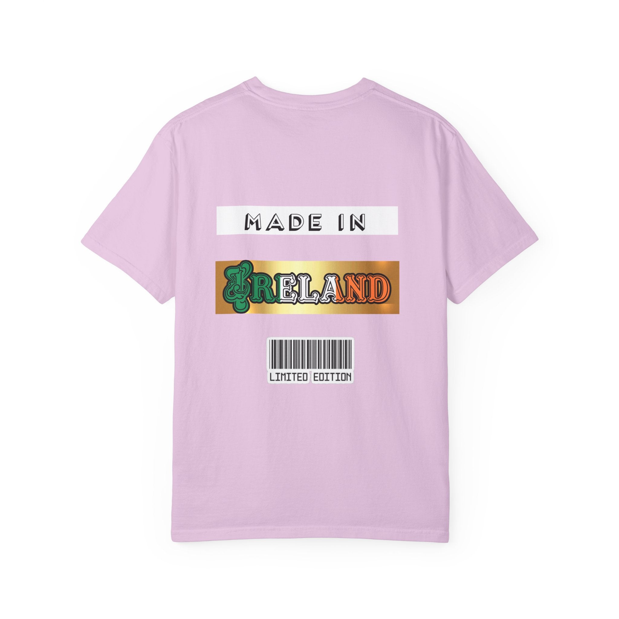 Made in Ireland Limited Edition T-Shirt, Unisex Garment-Dyed Tee for Travel Lovers, Gifts for St. Patrick's Day, Irish Pride Apparel