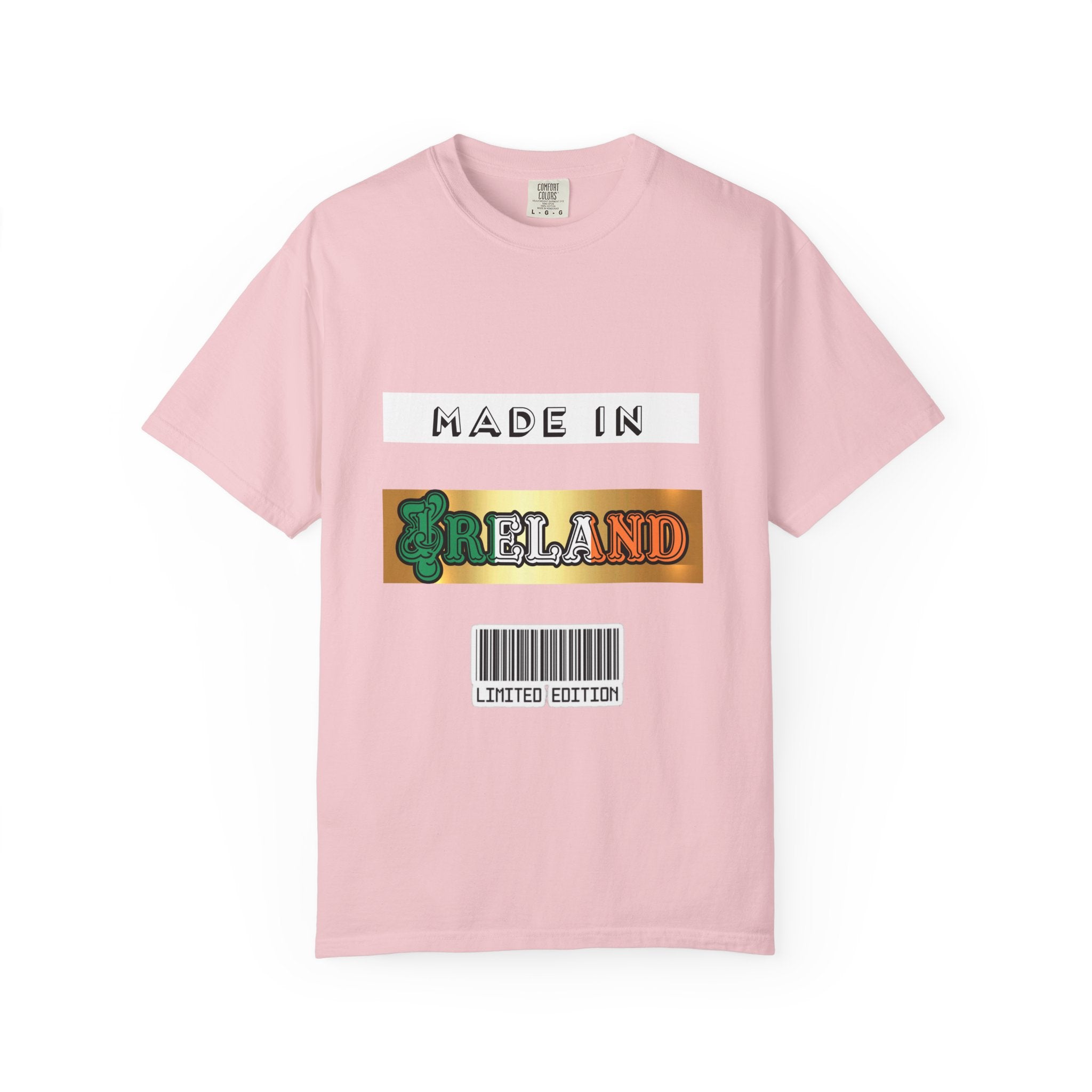 Made in Ireland Limited Edition T-Shirt, Unisex Garment-Dyed Tee for Travel Lovers, Gifts for St. Patrick's Day, Irish Pride Apparel
