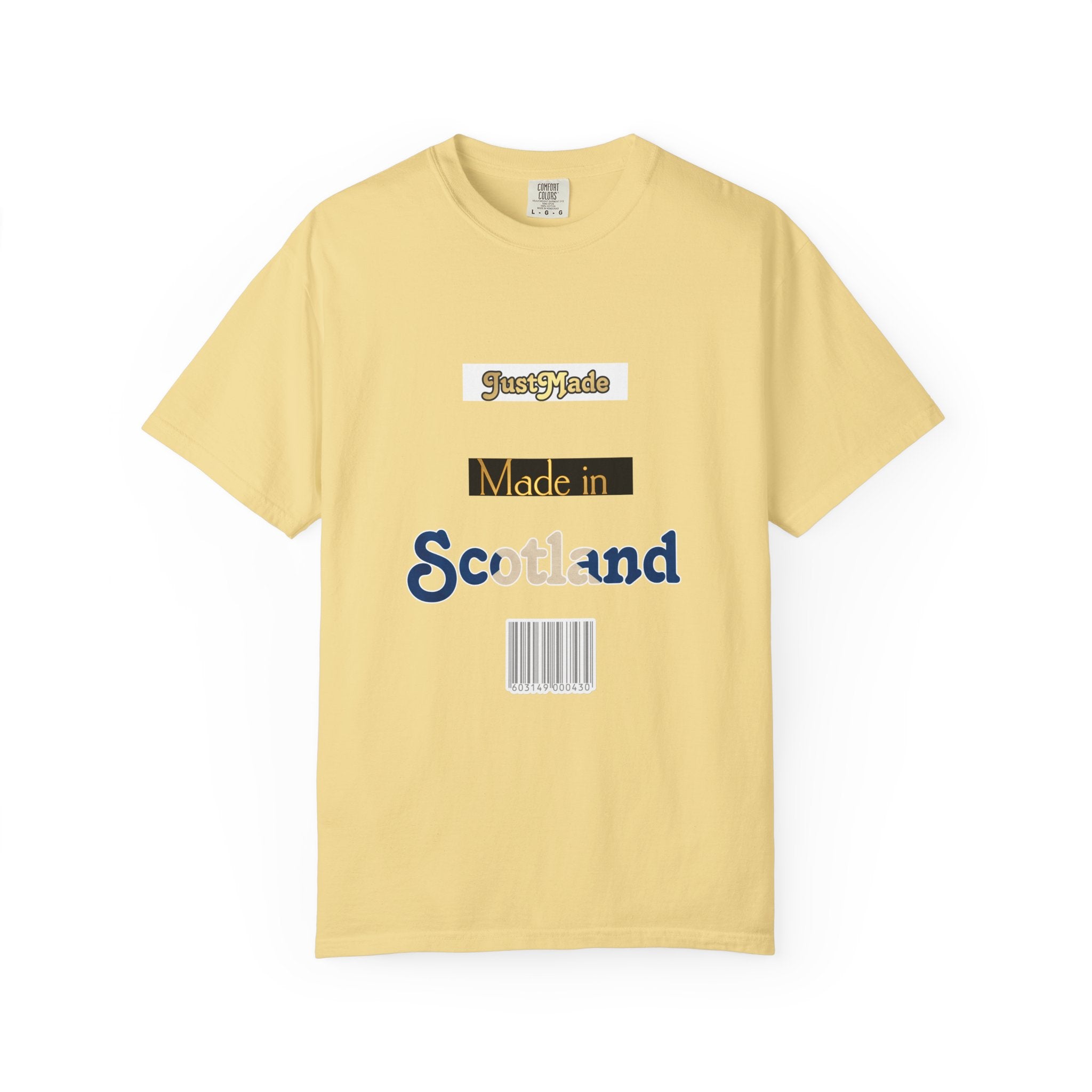 Scottish Vibes T-Shirt, Casual Tee, Gift for Travelers, Summer Fashion, Unisex Apparel, Made in Scotland Shirt