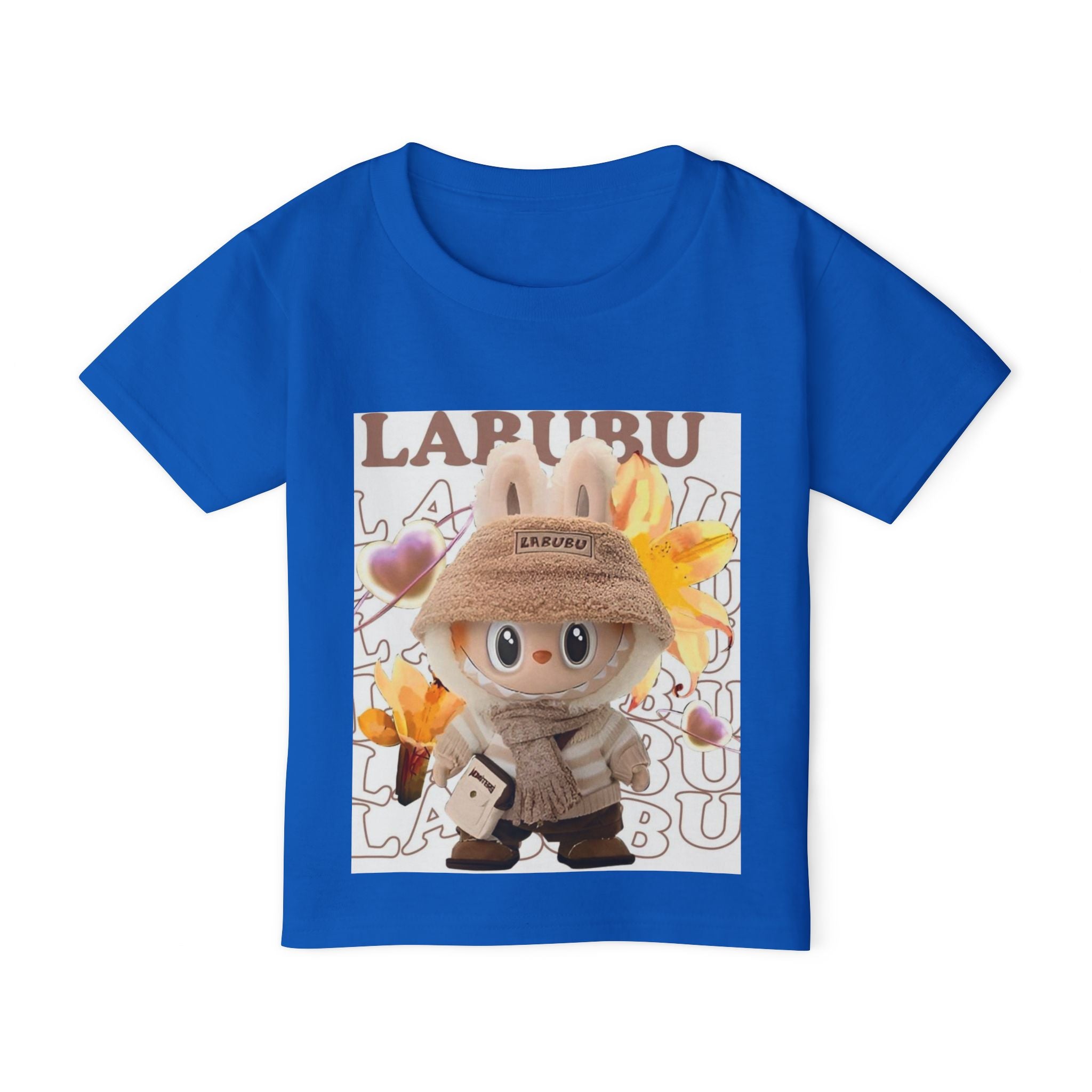 Cute Toddler T-Shirt with Lapubu Design, Fun Spring Apparel for Kids, Perfect Birthday Gift, Everyday Wear, Children's Fashion