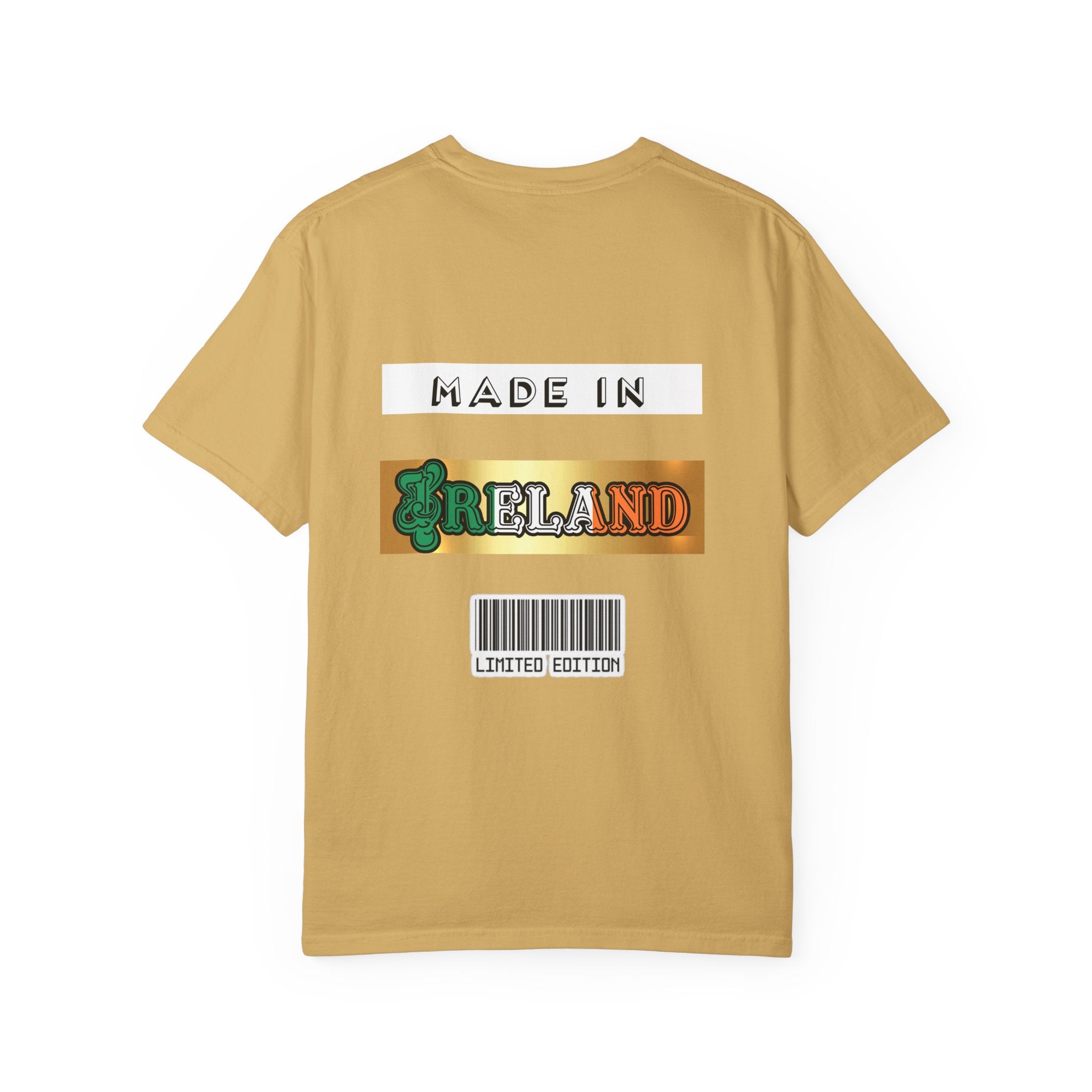 Made in Ireland Limited Edition T-Shirt, Unisex Garment-Dyed Tee for Travel Lovers, Gifts for St. Patrick's Day, Irish Pride Apparel