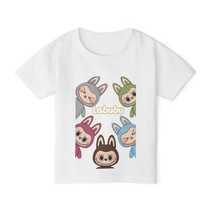 Cute Toddler T-shirt with Adorable Bunny Characters, Kids' Graphic Tee, Animal Print Shirt, Birthday Gift, Easter Outfit, Playful Apparel