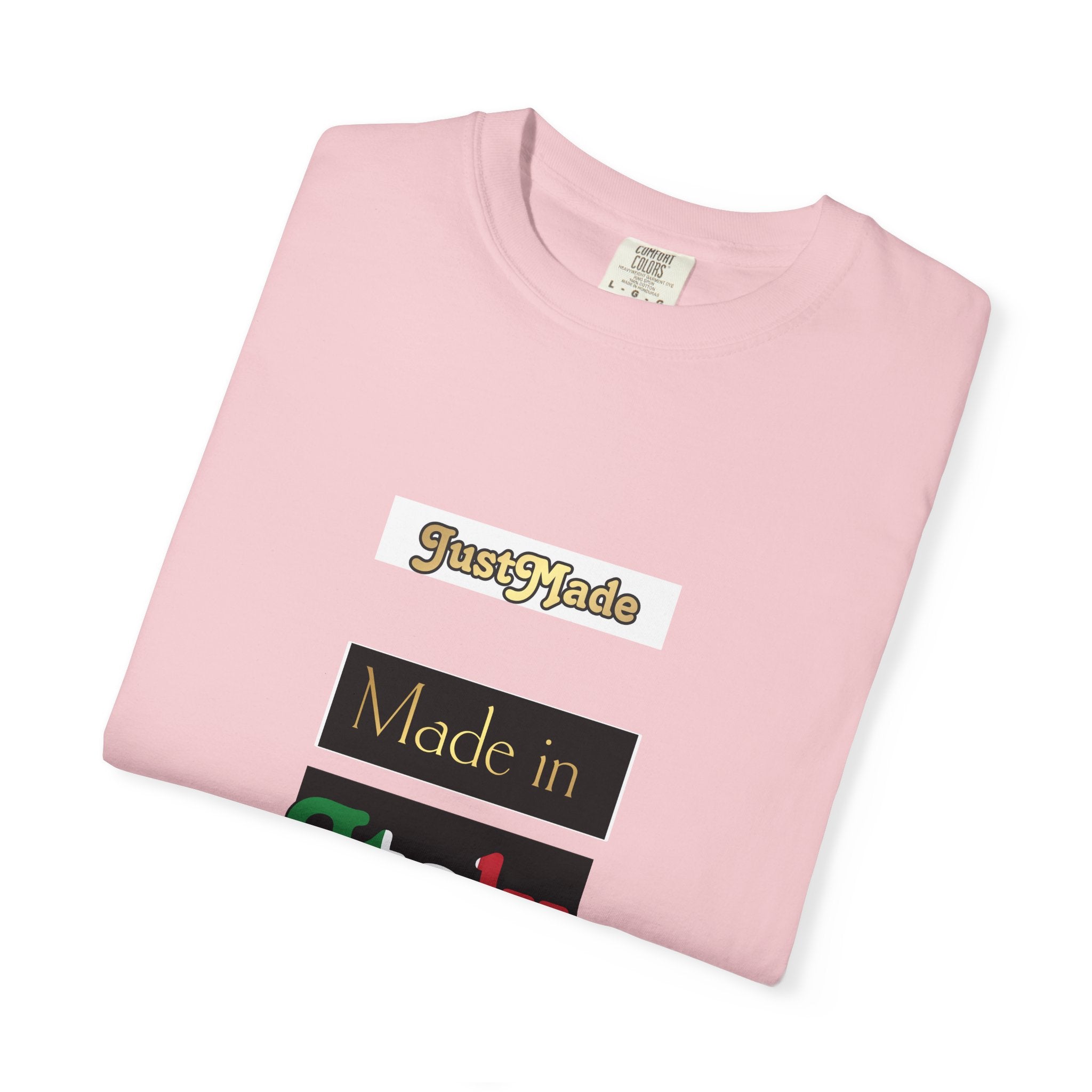 Italian-Inspired Unisex T-Shirt, Just Made Design, Perfect for Travel, Gifts, Casual Wear, Unique Fashion Statement