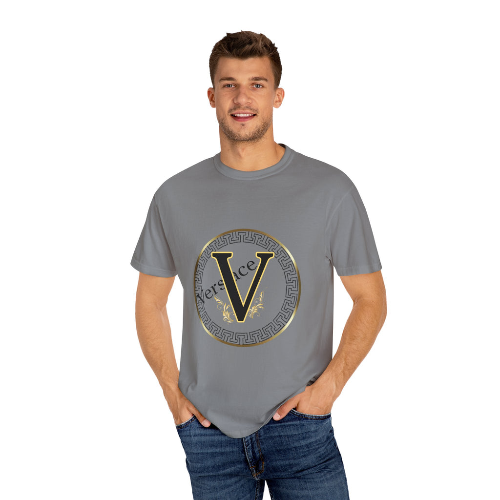Versace-Inspired Unisex T-Shirt, Trendy Graphic Tee, Casual Wear, Gift for Fashion Lovers, Stylish Everyday Shirt