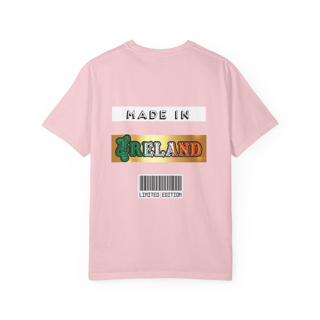 Made in Ireland Limited Edition T-Shirt, Unisex Garment-Dyed Tee for Travel Lovers, Gifts for St. Patrick's Day, Irish Pride Apparel