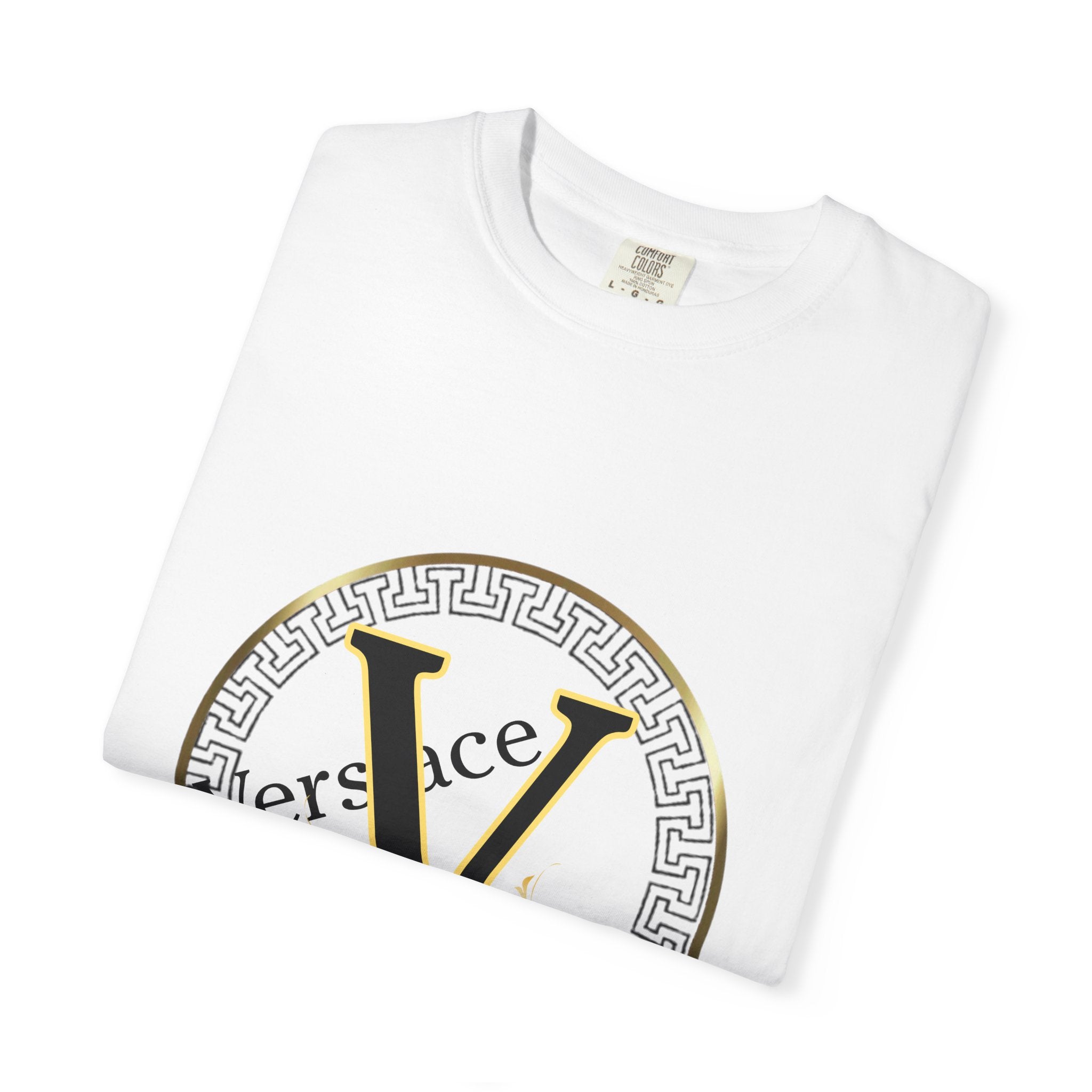 Versace-Inspired Unisex T-Shirt, Trendy Graphic Tee, Casual Wear, Gift for Fashion Lovers, Stylish Everyday Shirt