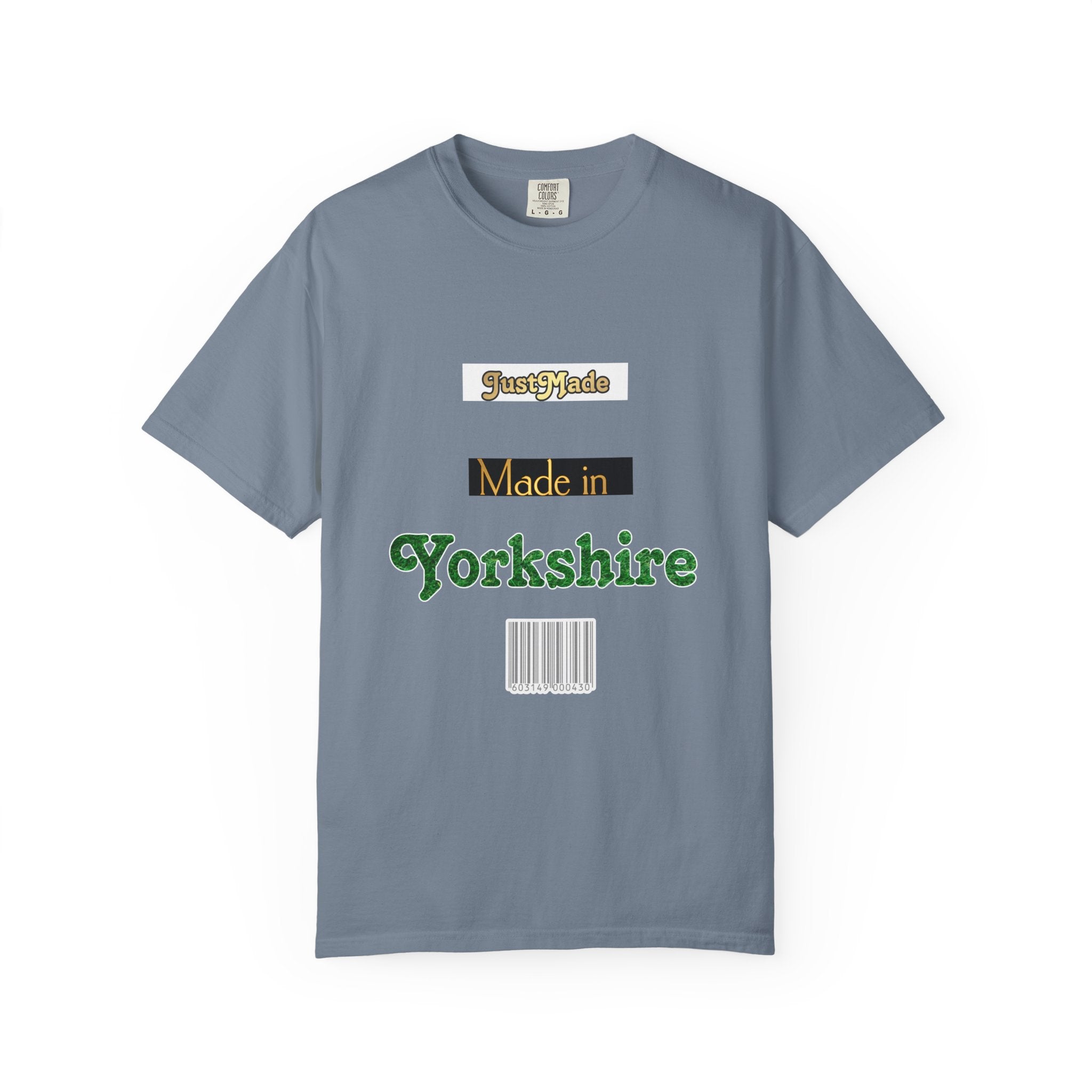 Yorkshire Made Unisex T-Shirt, Casual Wear, Gift for Him or Her, Unique Design, Summer Outing, Travel Tee